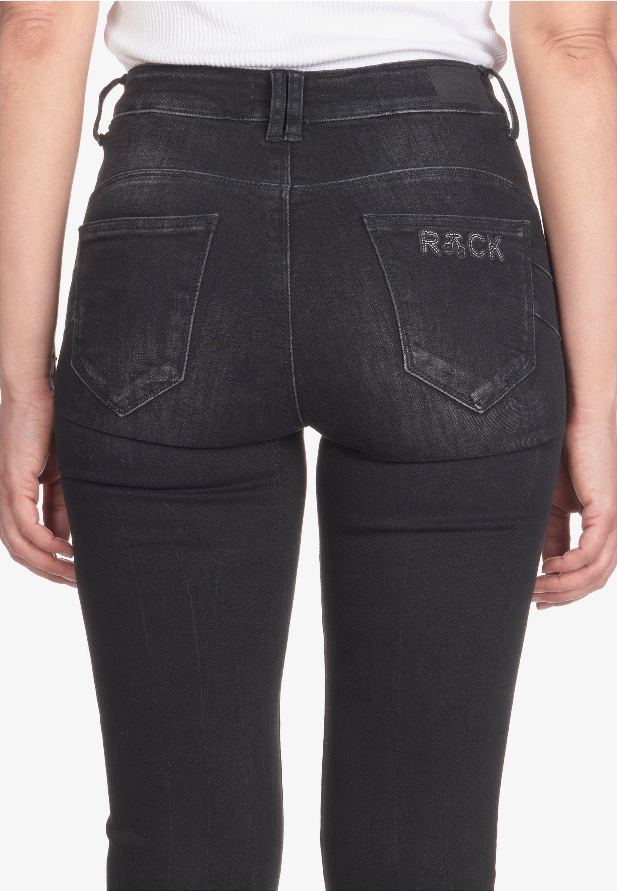 Le Temps Des Cerises Slim-fit-Jeans »PULPHIGH«, mit hohem Bund und Slim Fit-Schnitt