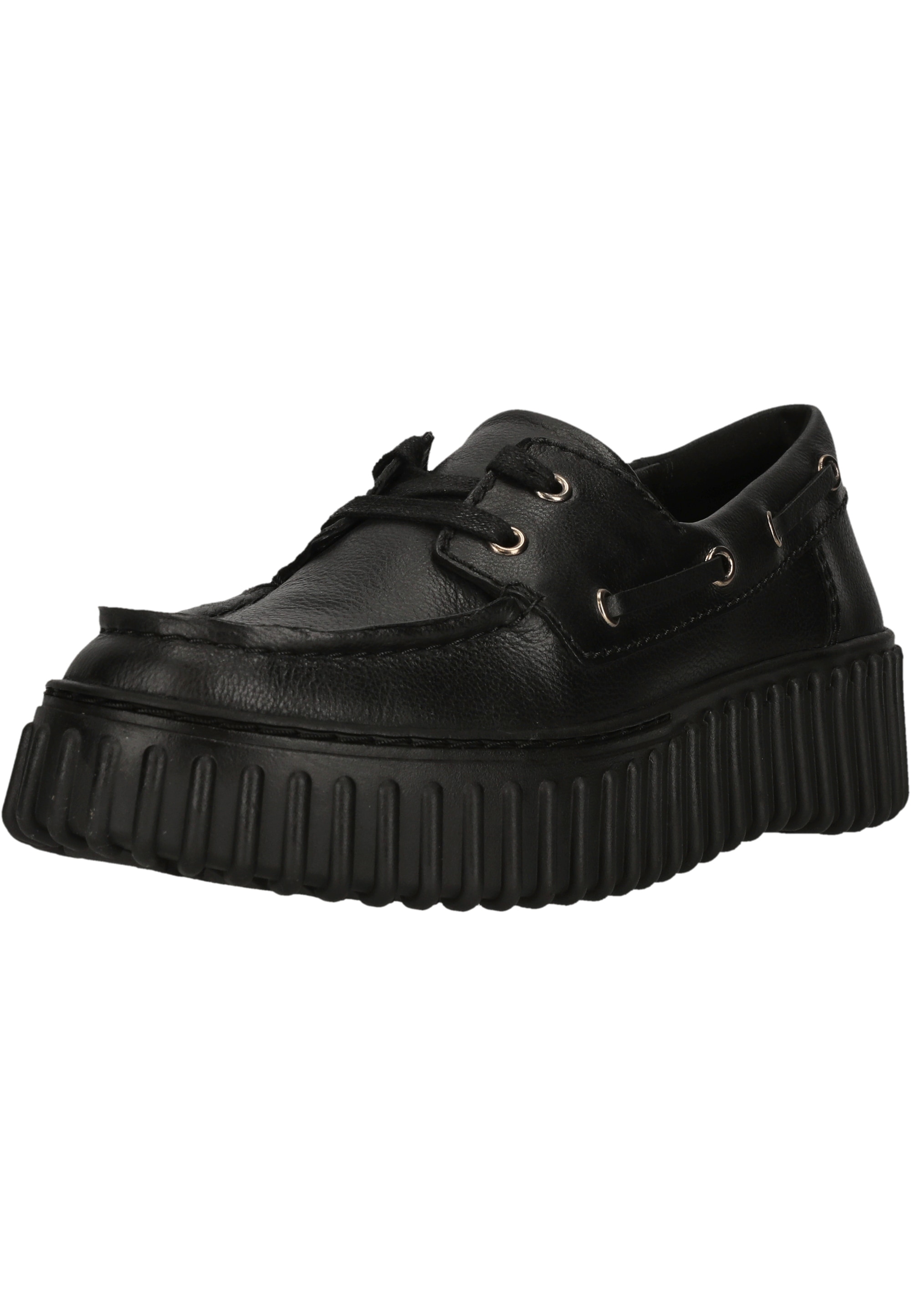 Clarks Mokassin "Torhill Boat" mit 4 cm Plateauprofilsohle