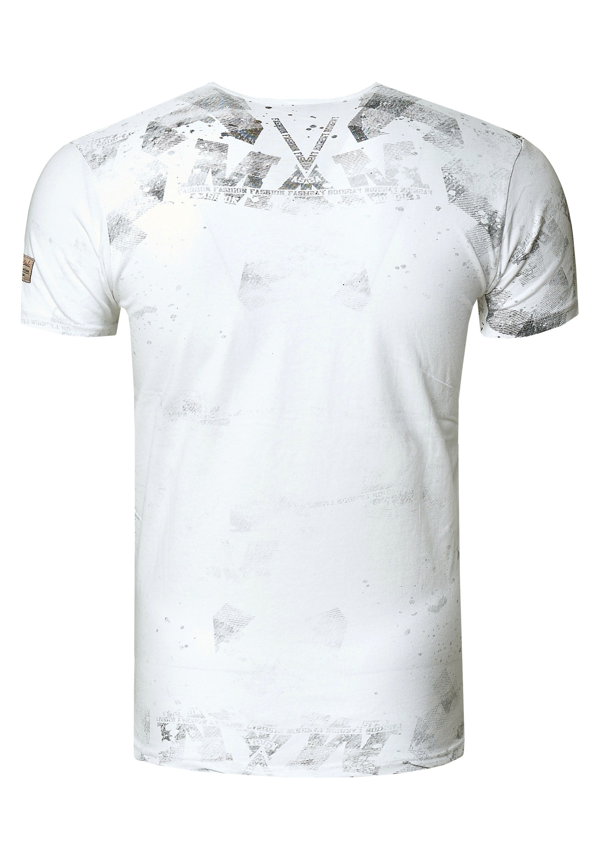 Rusty Neal T-Shirt im coolen Used-Look-Design