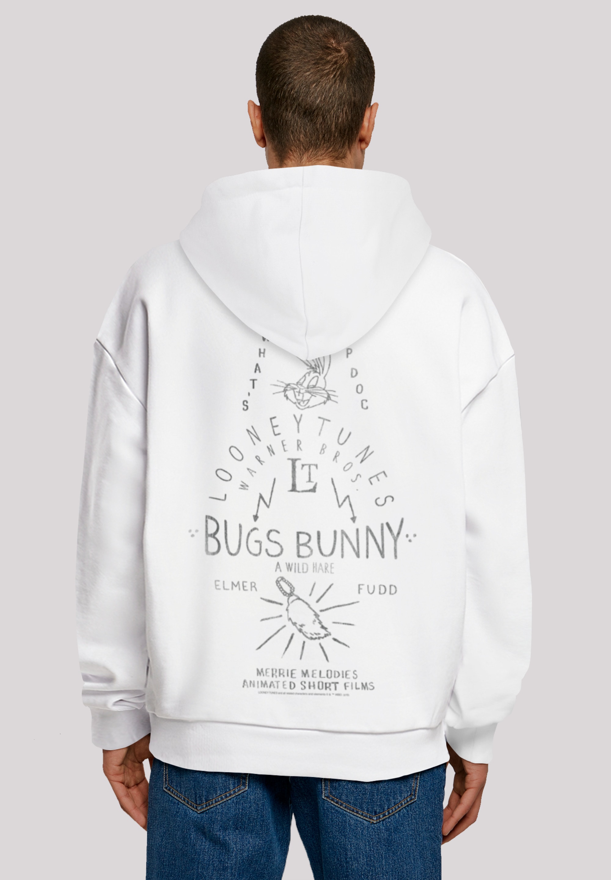 F4NT4STIC Kapuzenpullover "Looney Tunes Bugs Bunny A Wild Hare", Print günstig online kaufen