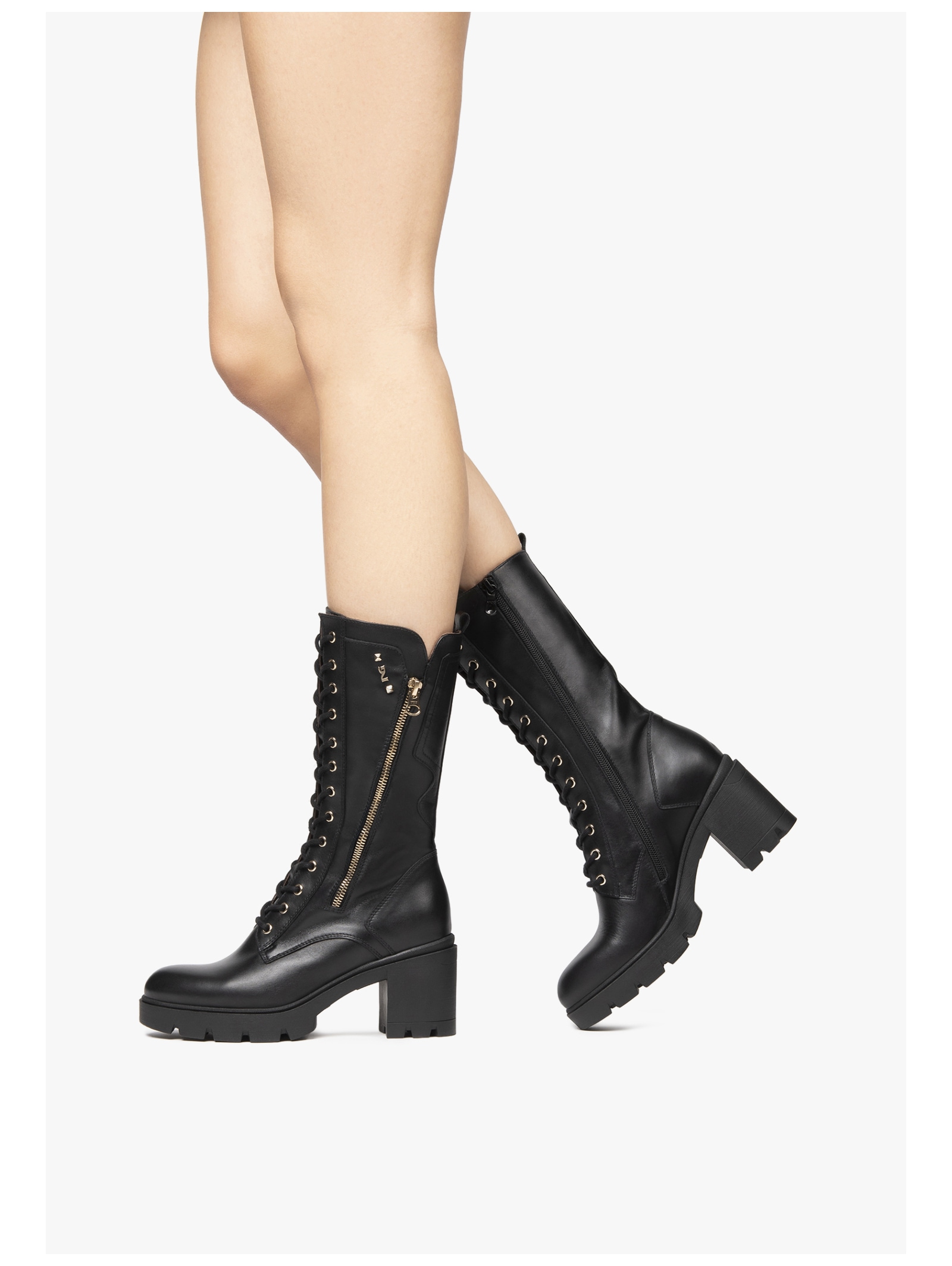 Nero Giardini High-Heel-Stiefel »Nero Giardini Stiefel Leder«