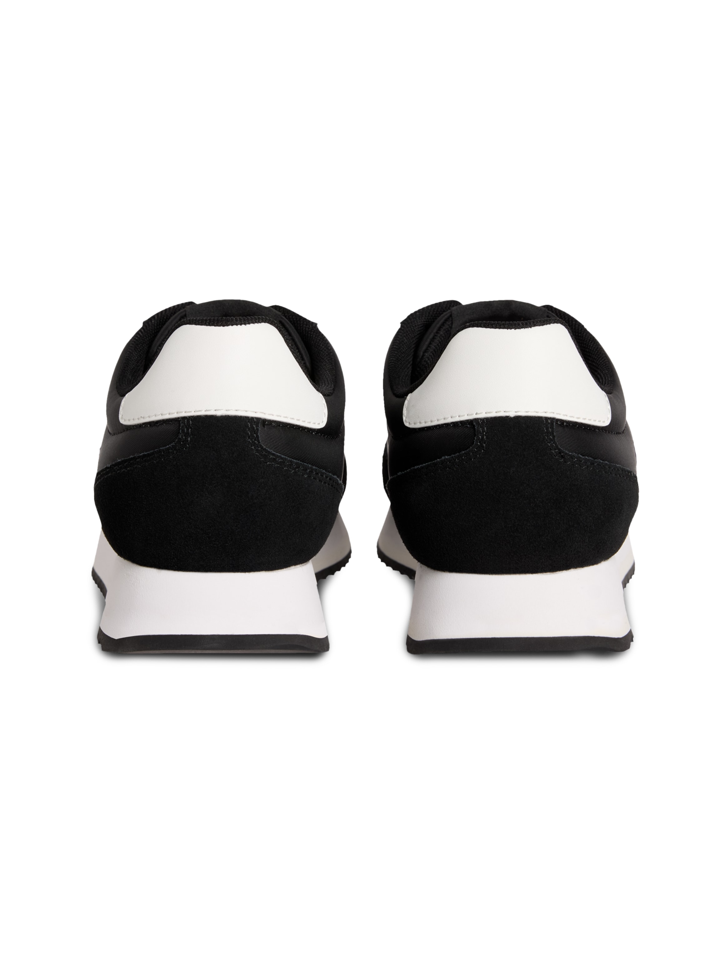 Calvin Klein Jeans Sneaker »RETRO RUNNER LACE UP NY-SU«, Freizeitschuh, Halbschuh, Schnürschuh mit seitlichem CK-Logo