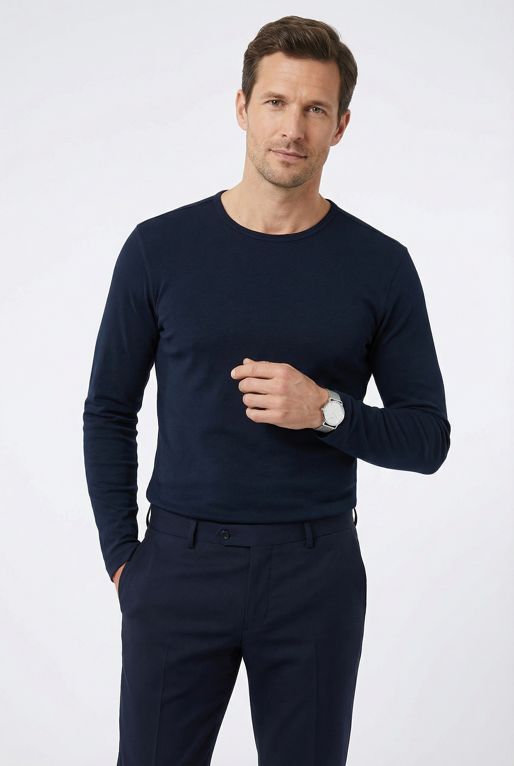 OLYMP Langarmshirt "Casual" günstig online kaufen