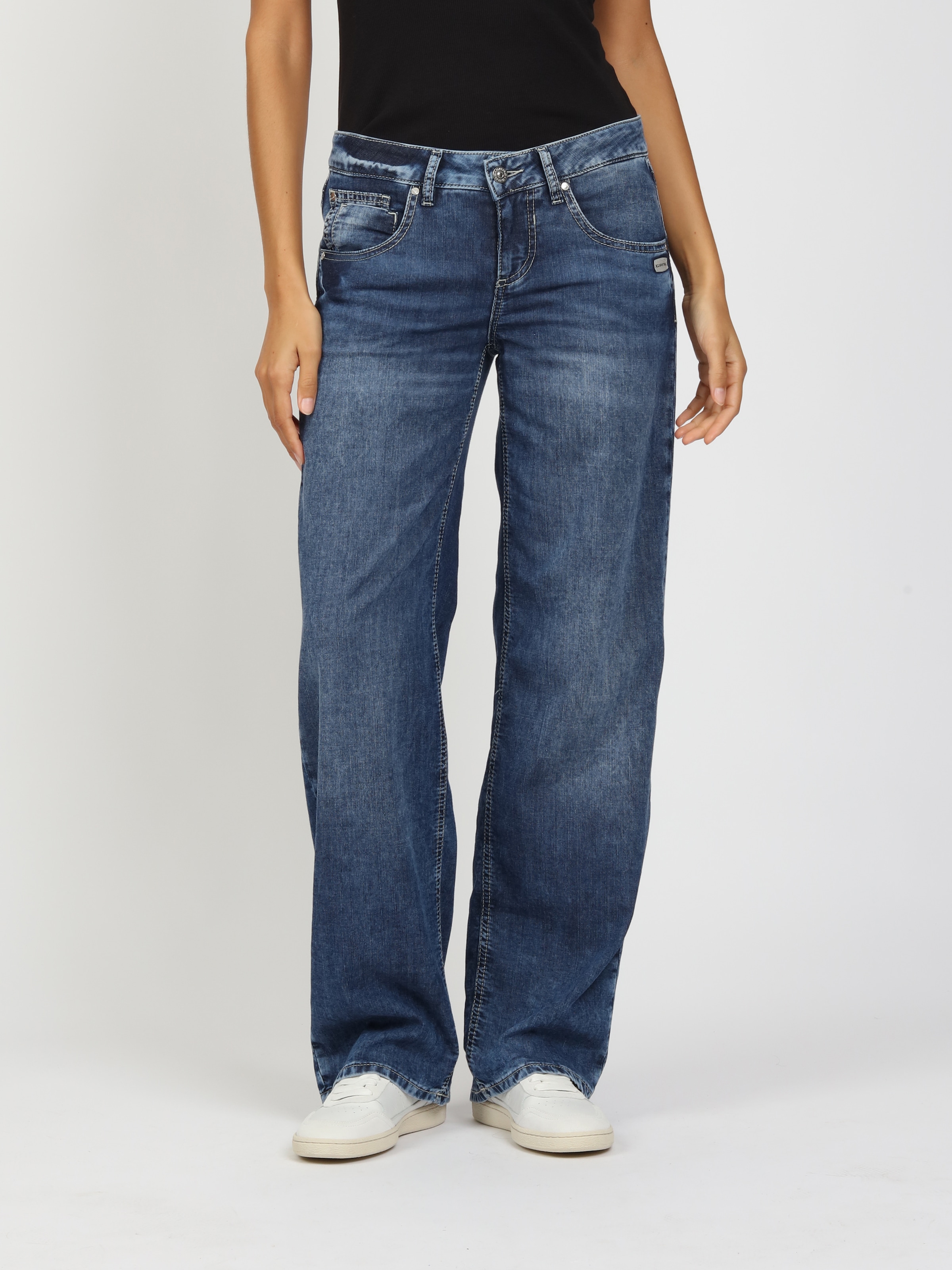 GANG Straight-Jeans "94RIVER" Light Denim, Comfort Fit