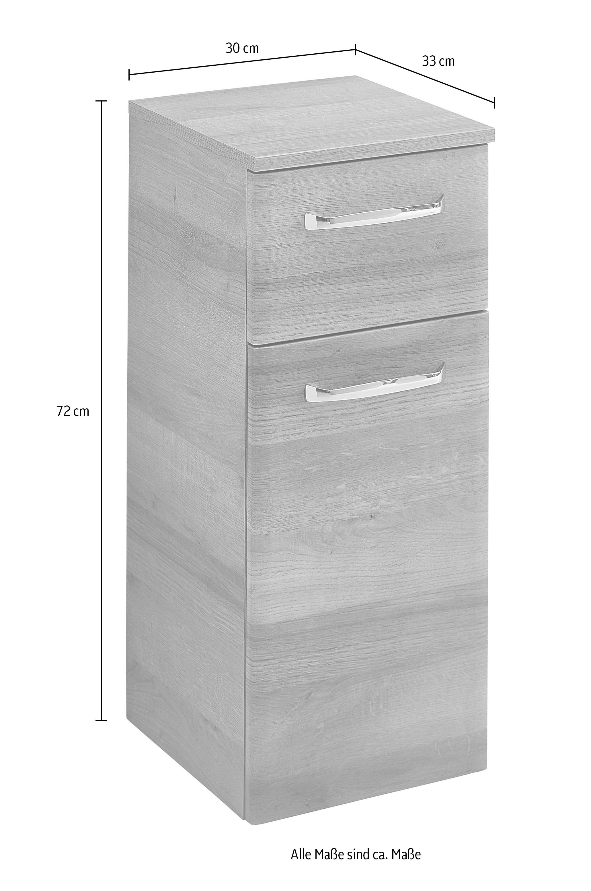 Saphir Unterschrank »Quickset 318, mit 1 Tür, 1 Auszug, 30cm breit« 1 Stk. tlg.