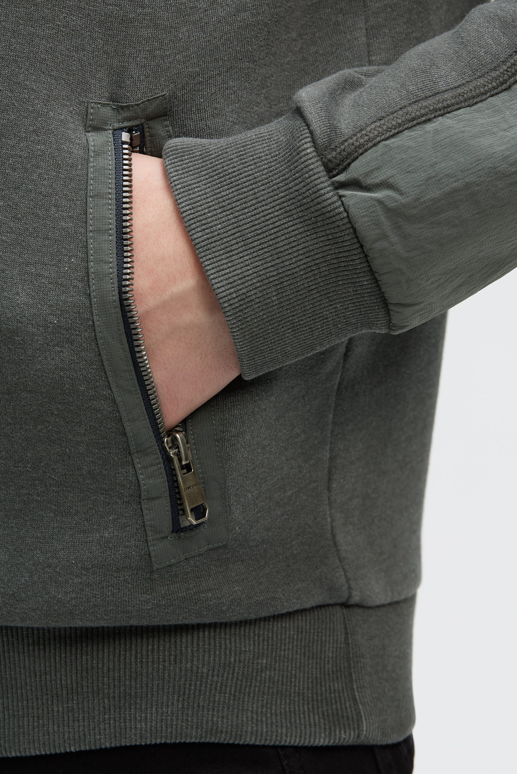CAMP DAVID Kapuzensweatshirt, mit Reißverschluss-Taschen