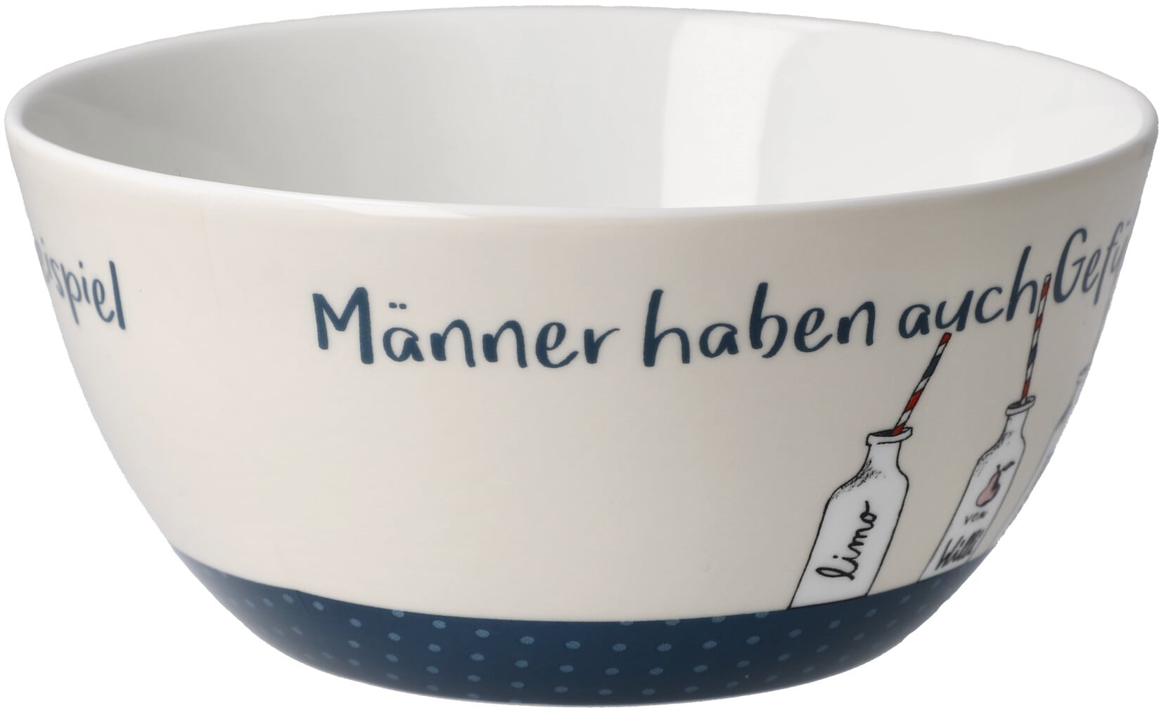 Goebel Dekoschale »Barbara Freundlieb«, Fine Bone China, Barbara Freundlieb - Männer haben auch Gefühle