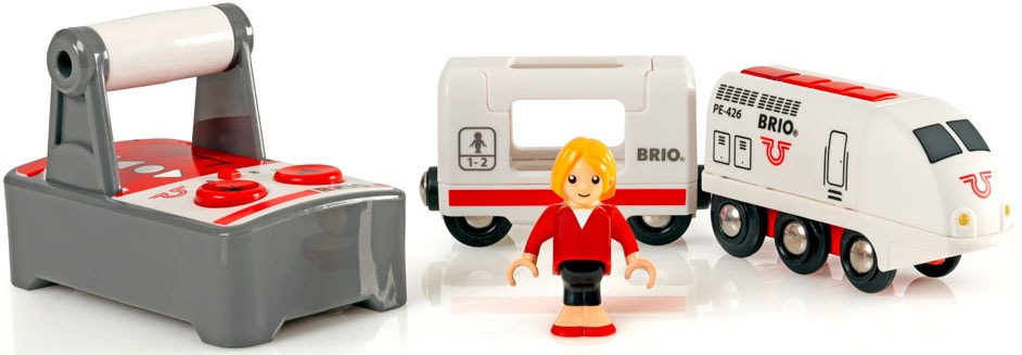 Spielzeug-Eisenbahn »BRIO® WORLD, IR Express Reisezug«, mit Licht und Soundfunktion,...