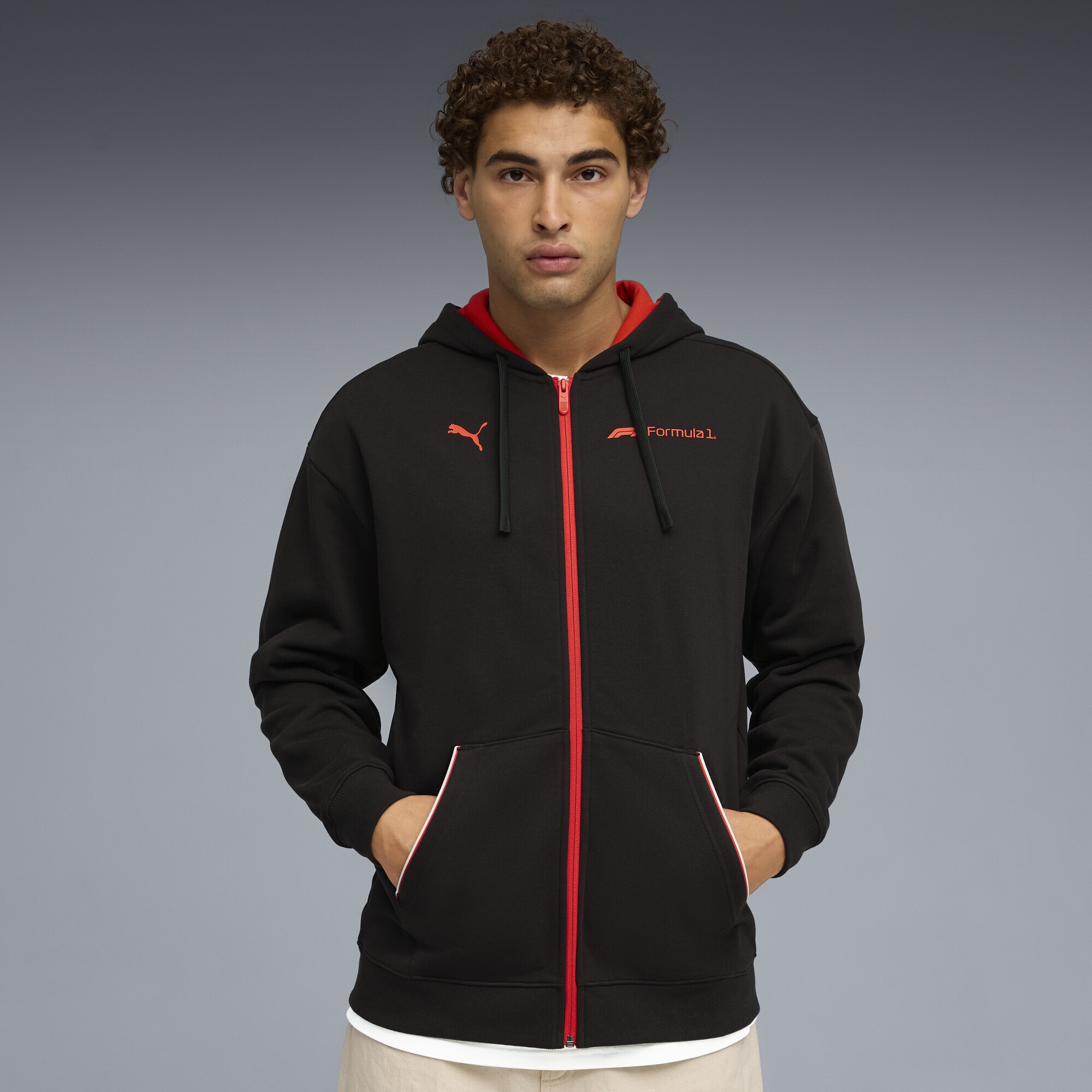 PUMA Hoodie »F1® Essentials+ Kapuzenjacke Herren«