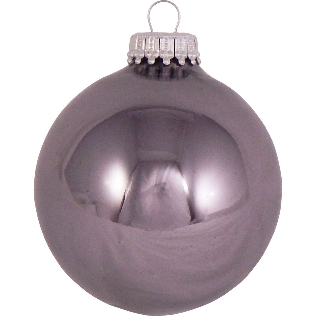 Krebs Glas Lauscha Weihnachtsbaumkugel »CBK60005, Weihnachtsdeko, Christbaumschmuck, Christbaumkugeln Glas«, (Set, 8 St.)