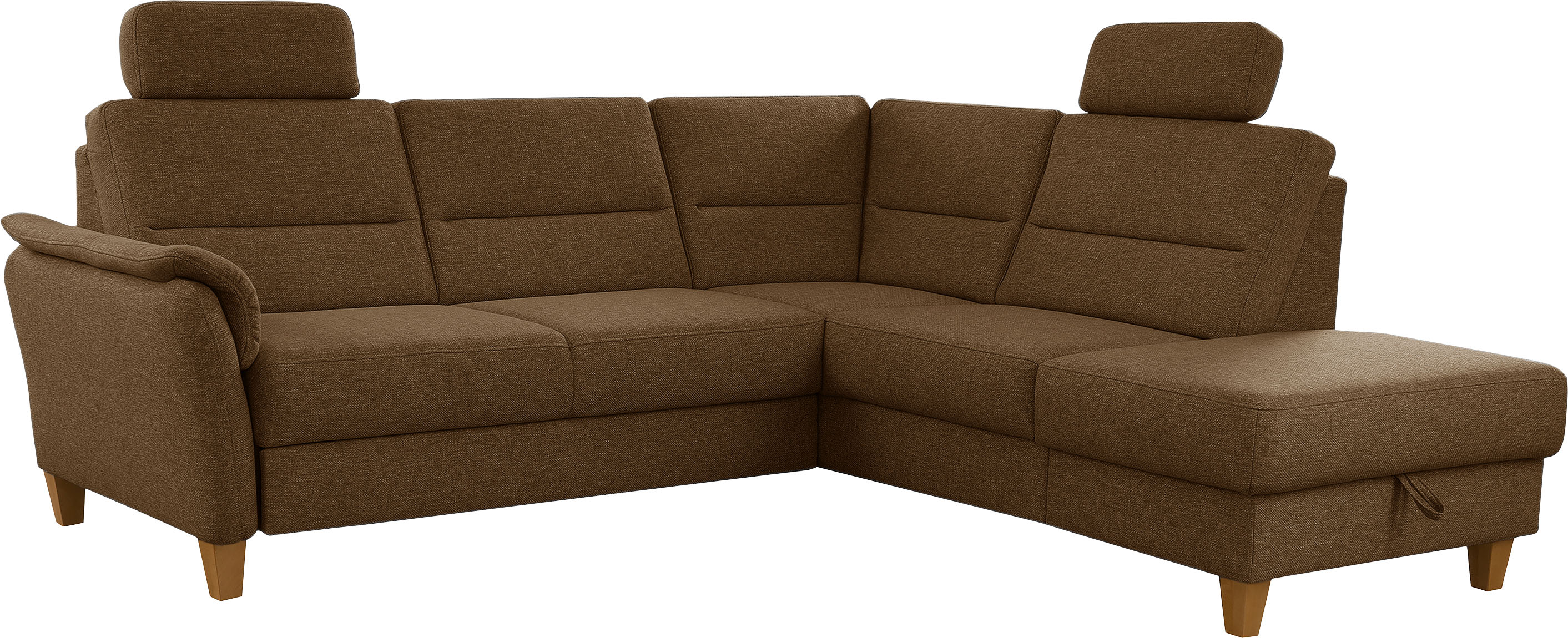 Thumbnail - Home affaire Ecksofa "Palmera L-Form, B: 236 cm" optional Bettfunktion & Bettkasten, Federkern
