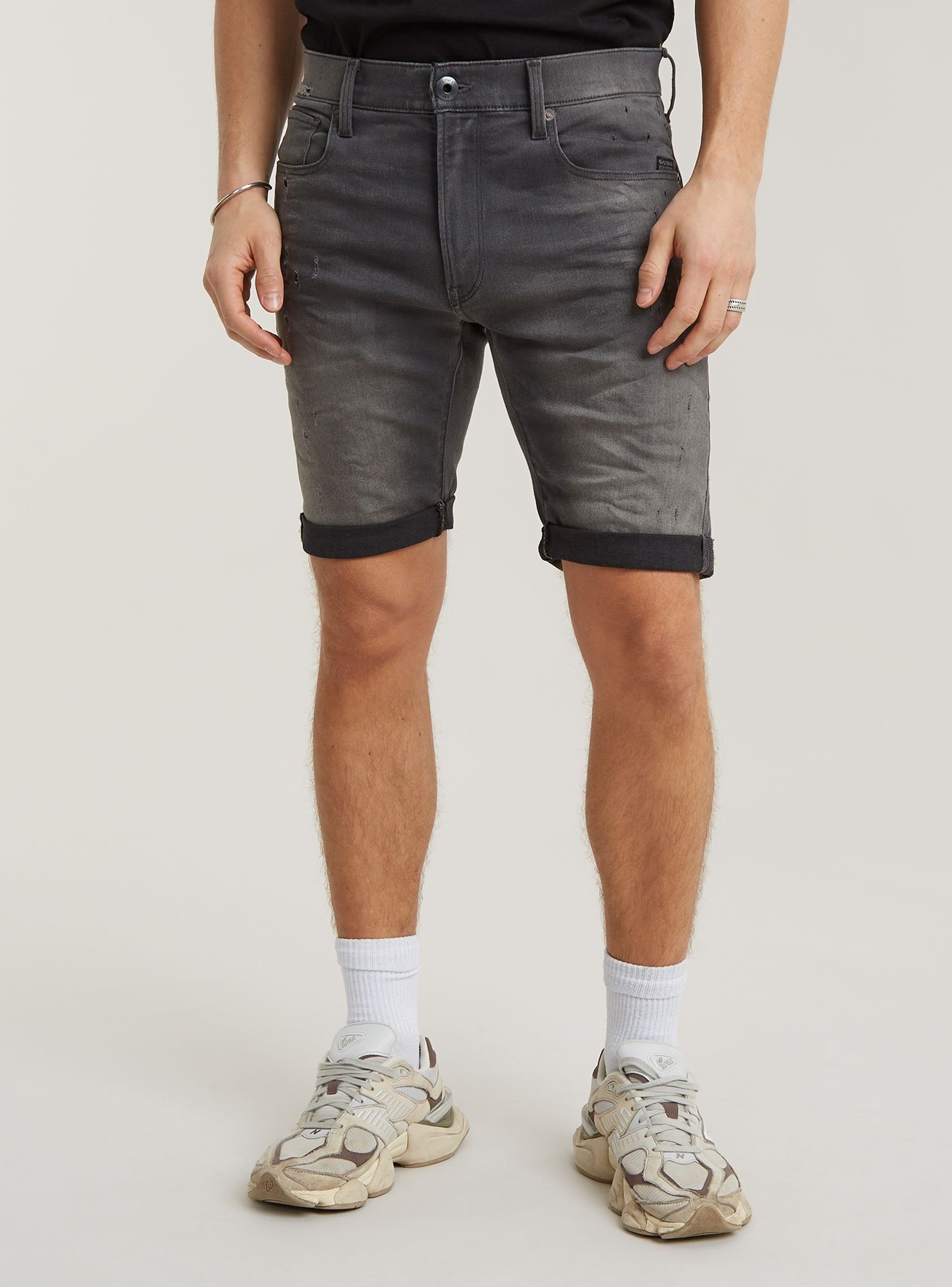 G-STAR 5-Pocket-Hose "3301 Slim Denim Shorts" günstig online kaufen