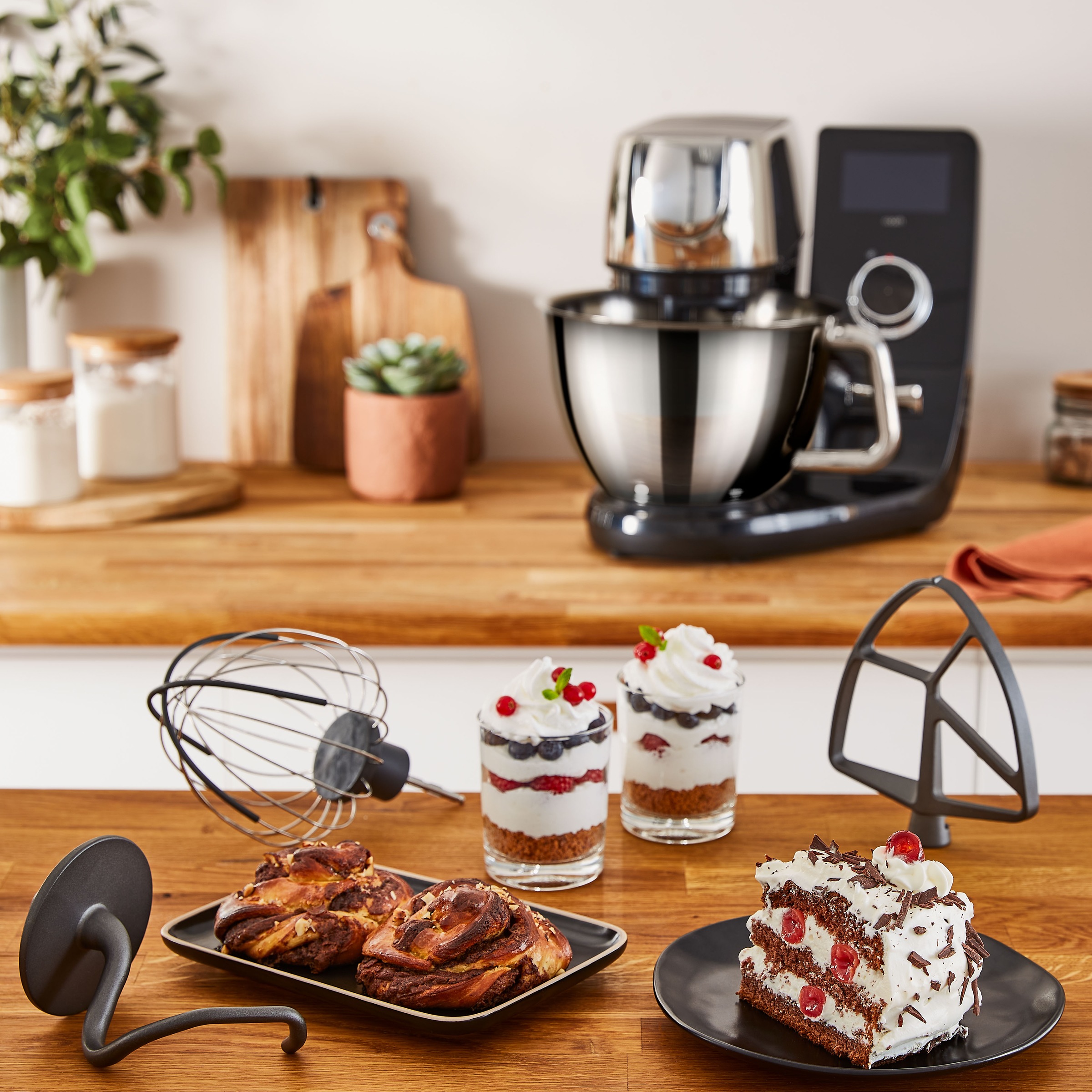 Tefal Küchenmaschine »QB950D I-Coach Touch«, 21 Automatikprogramme, intuitives digitales Coaching, Touchscreen
