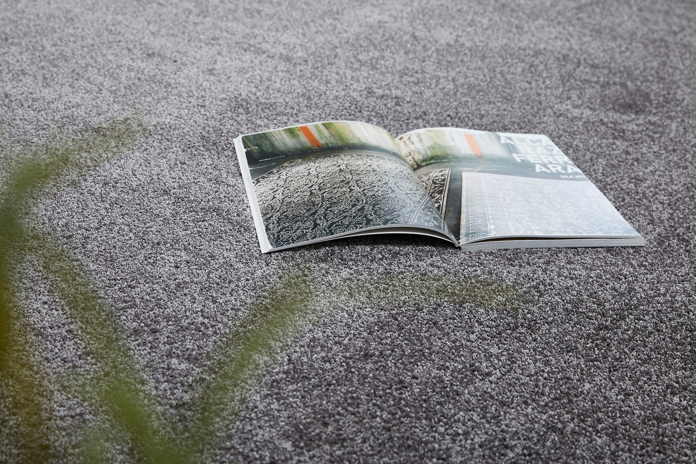 Andiamo Teppichboden »Portland, Velours, Made in Netherlands«, rechteckig, 11 mm Höhe, Uni Farben, Breite 400 cm, Wohnzimmer, strapazierfähig, pflegeleicht