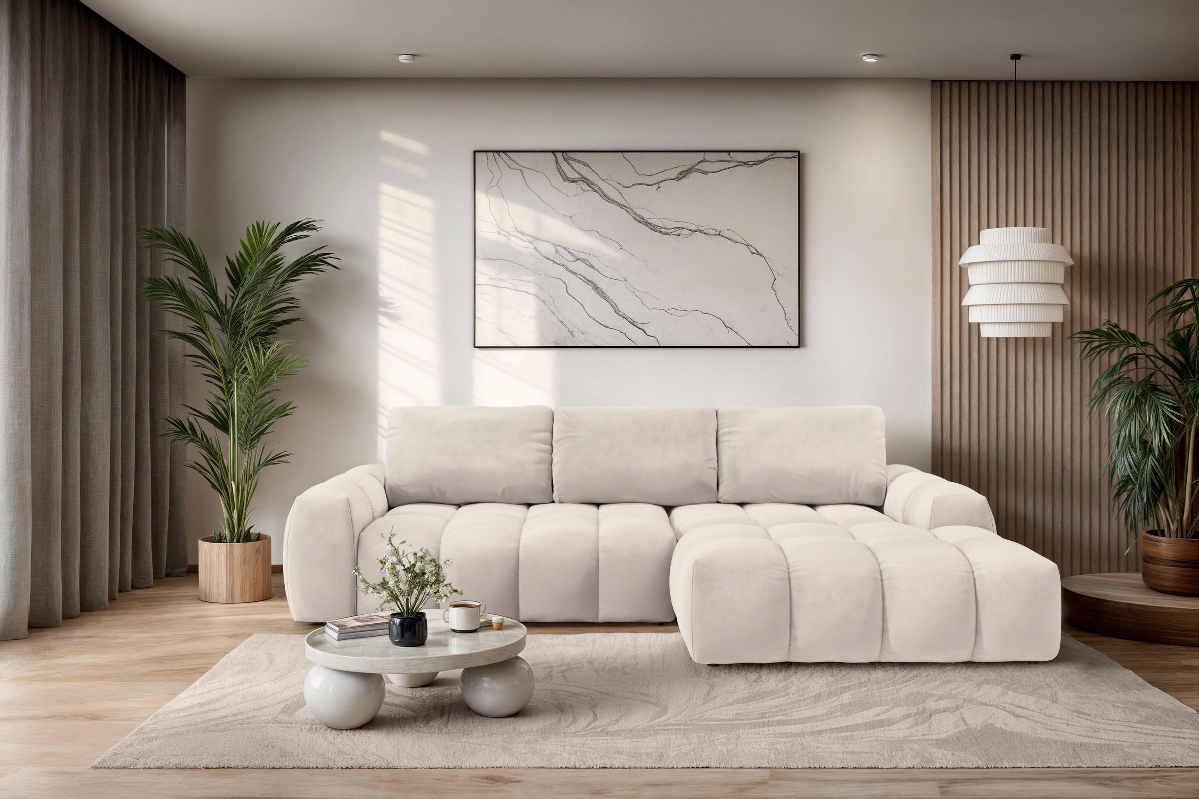 OTTO home Ecksofa "AZITA klein optionale Schlafsofa mit Bettkasten, B/T/H: günstig online kaufen