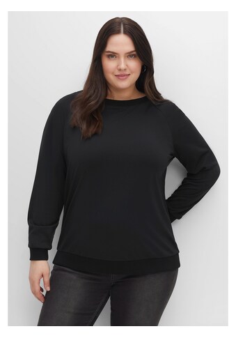 Sheego Sweatshirt »Sweatshirt«, aus pflegeleichtem Modal-Mix kaufen