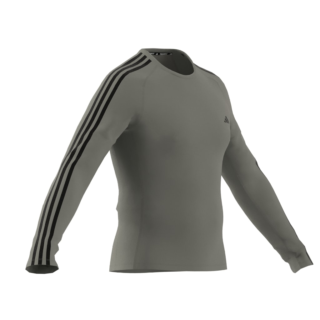 adidas Performance Funktionsshirt »TECHFIT 3STREIFEN TRAINING LONGSLEEVE«