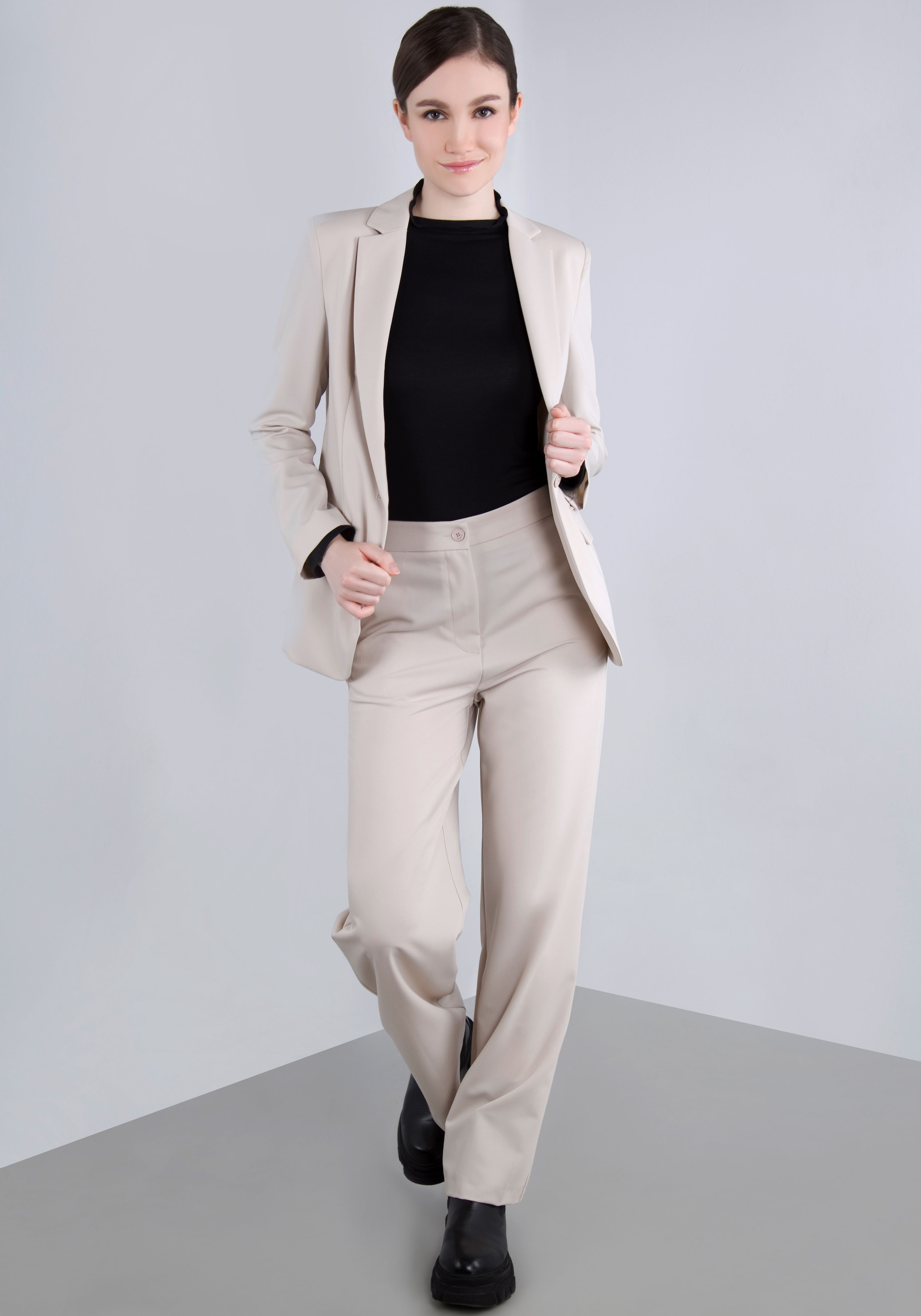 IMPERIAL Stoffhose  Sommerhose , lässig weite Hose mit Gummibund im Rücken