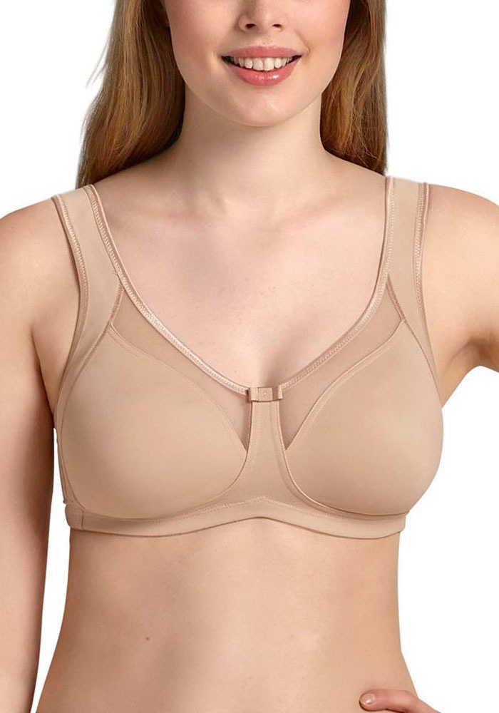 Thumbnail - Anita since 1886 Gemoldeter BH "Clara" Cup C-G, mit Print, entlastende Komfortträger, ohne Bügel, feminin