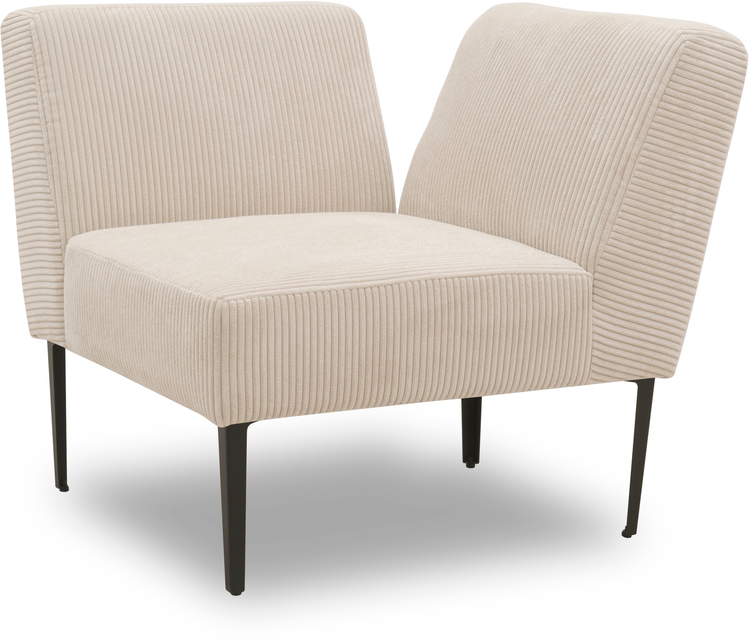 DOMO collection Sofa-Eckelement »700010 Lieferzeit nur 2 Wochen, auch einzeln stellbar«, Modul - als Ecke oder Abschluss einsetzbar, Cord-Bezug