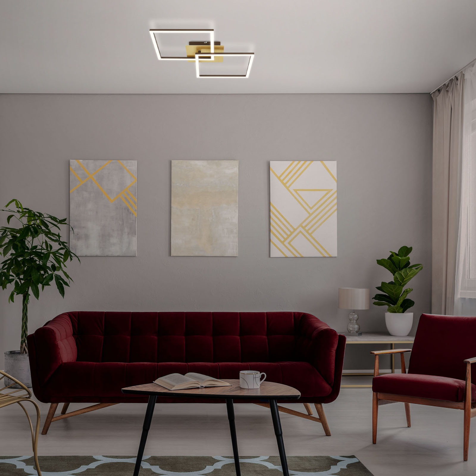 Briloner Leuchten LED Deckenleuchte »FRAME«