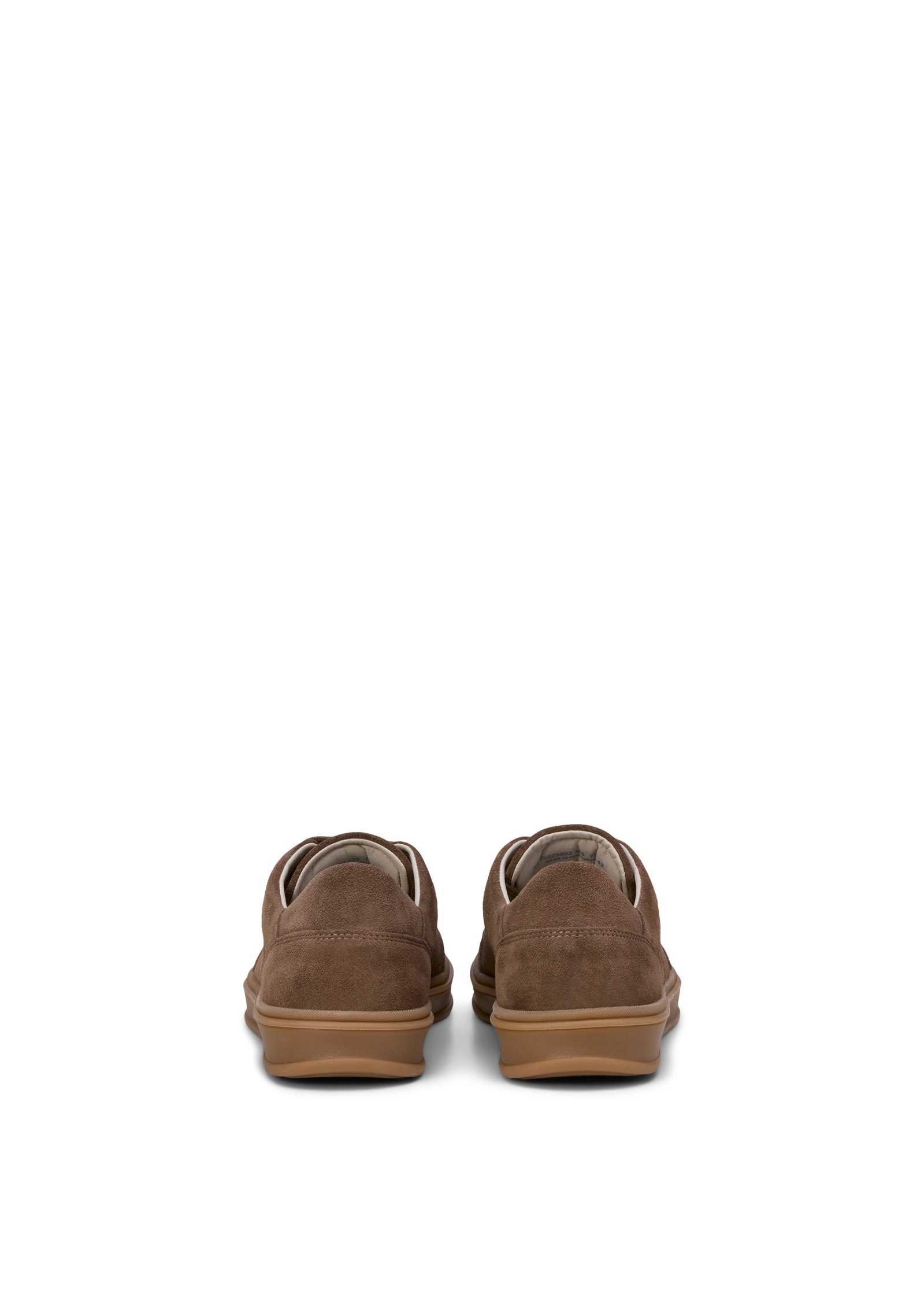 Sneaker MARC O'POLO "aus edlem Velours-Rindleder", Herren, Gr. 41, schwarz taupe, Obermaterial: 100% Leder (Rind), unifarben, Schuhe Sneaker 3