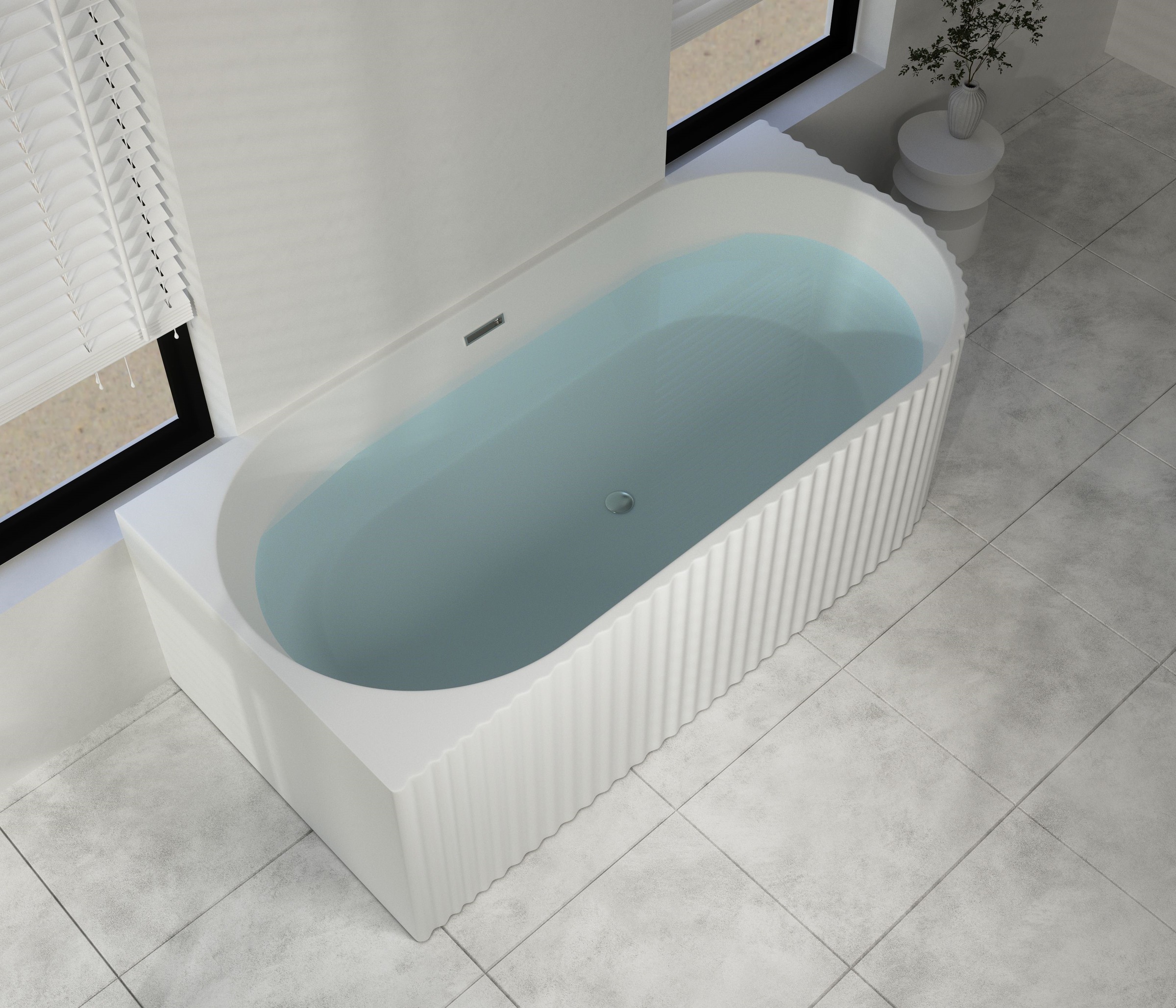 Sanotechnik Badewanne »BALI LINKS«, 170x80x56 cm, Acryl
