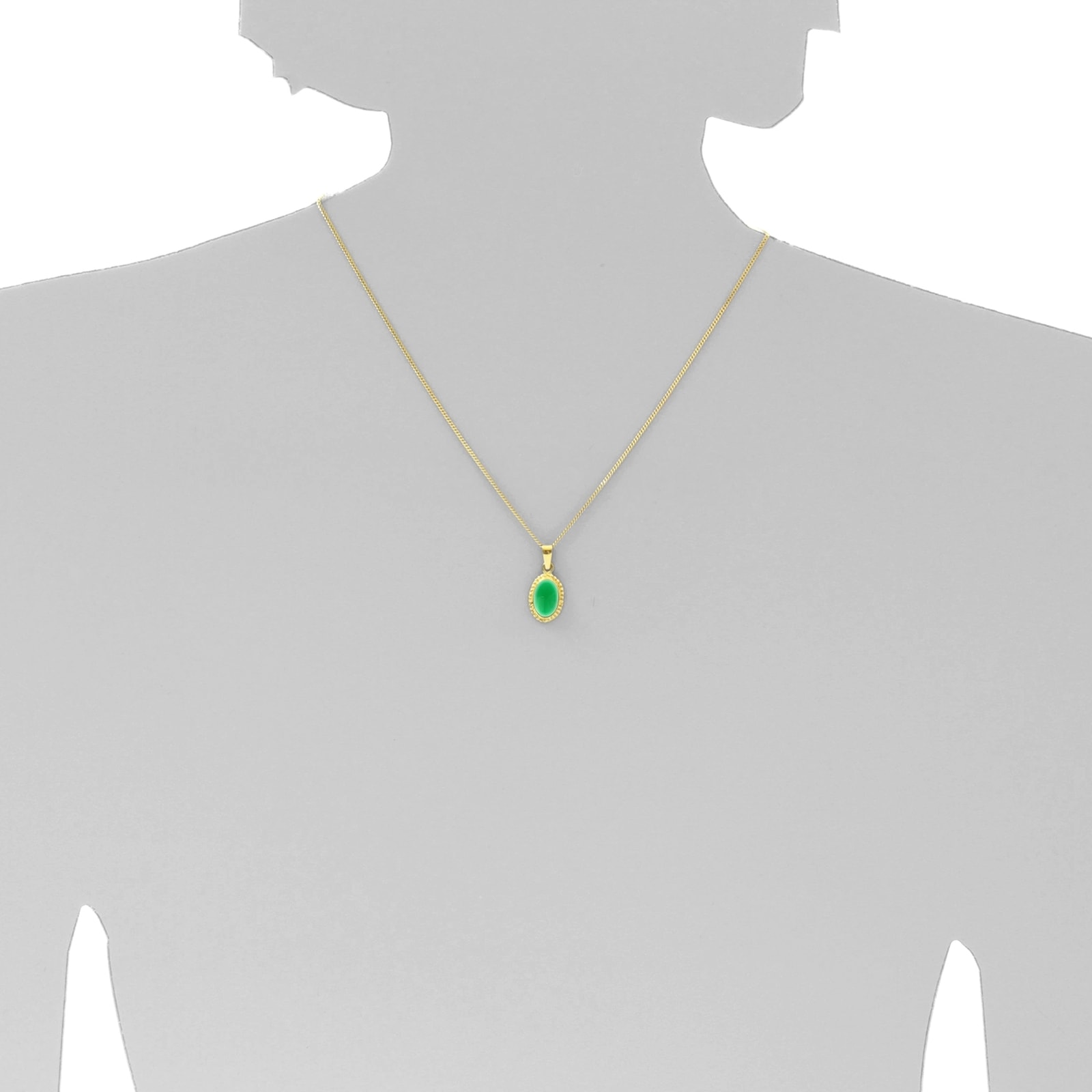 OSTSEE-SCHMUCK Kette mit Anhänger »Ostsee-Schmuck Kette mit Anhänger Julie Kette mit Anhänger Julie«, (2 tlg.)