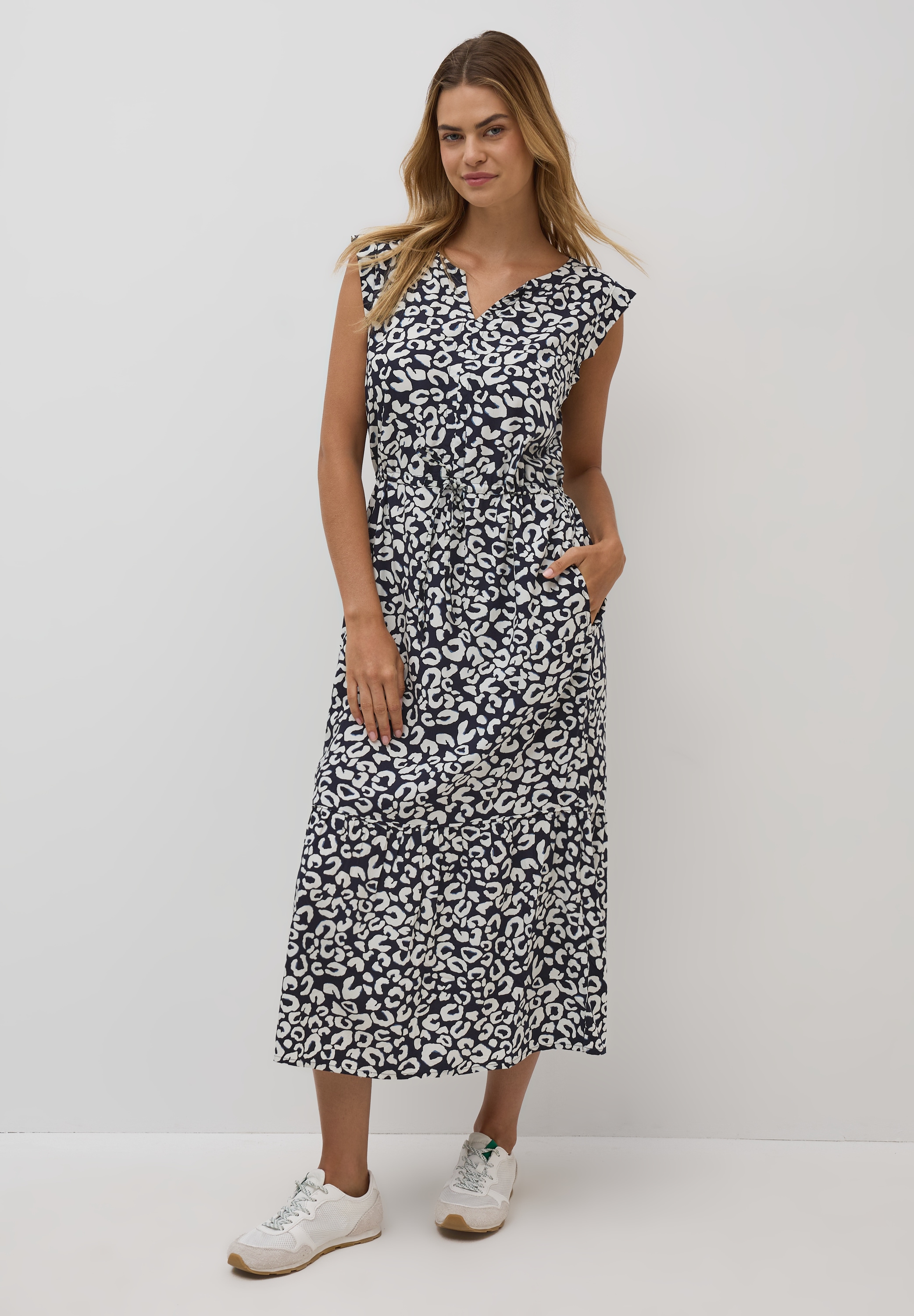 Cecil Midikleid, mit allover Print günstig online kaufen
