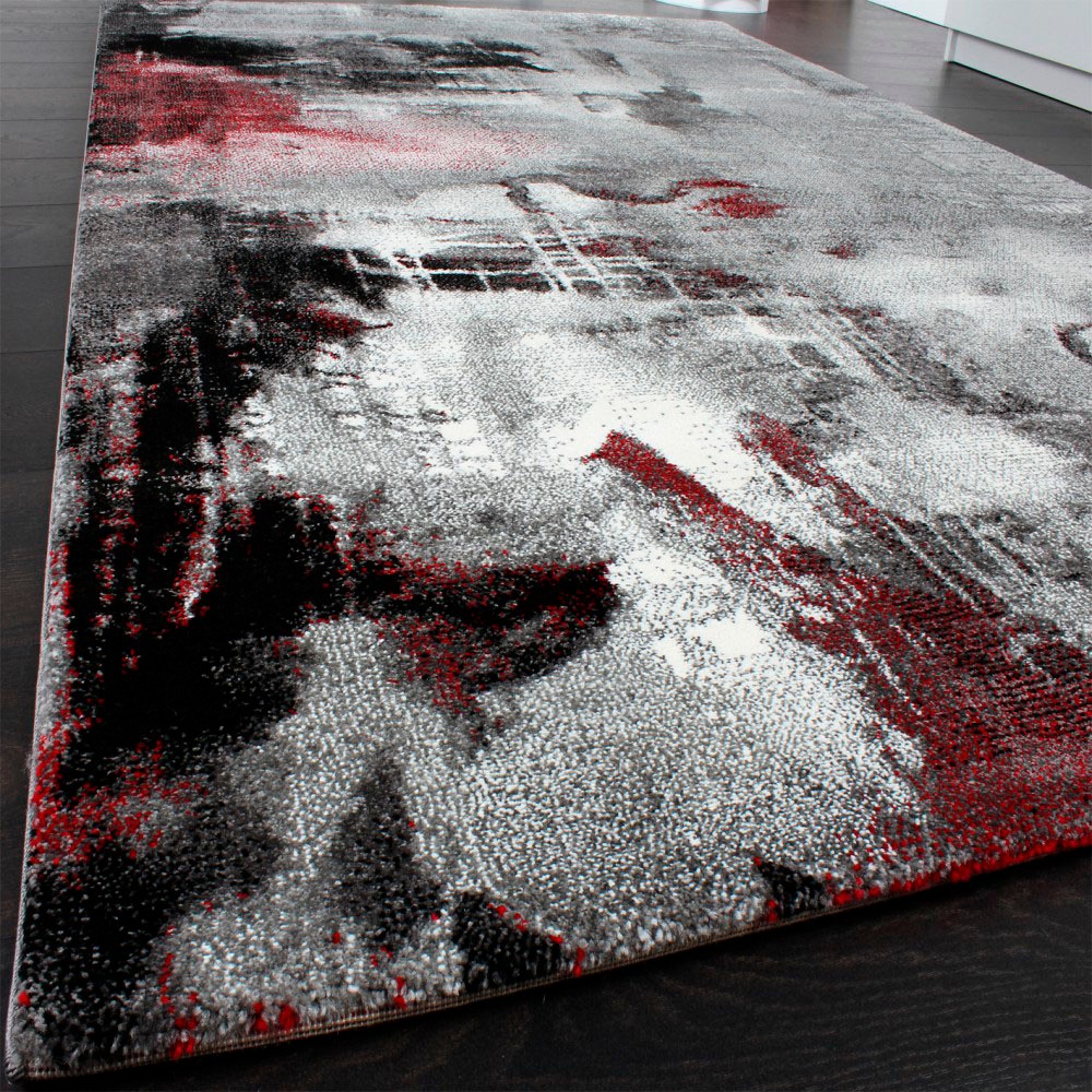 Paco Home Teppich "Canvas 754" rechteckig 16 mm Höhe Kurzflor, modernes Des günstig online kaufen