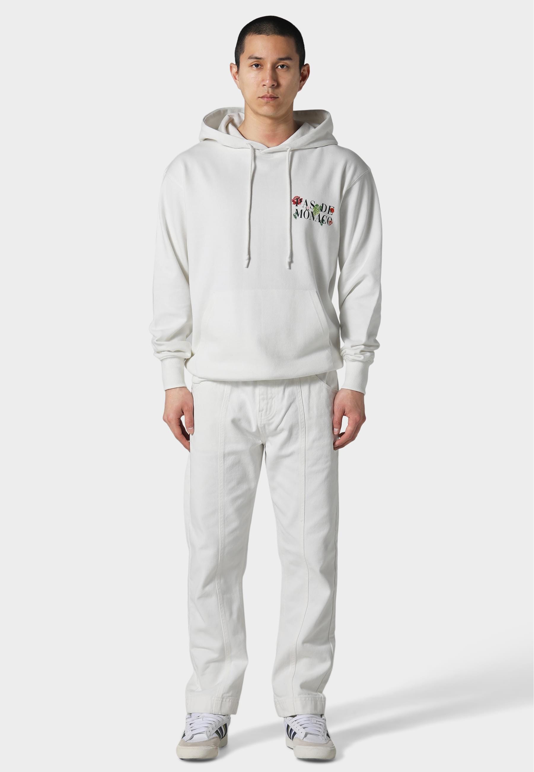 Pas De Monaco Kapuzensweatshirt »Pas De Monaco FLORALE-H HOODY«, (1 tlg.)