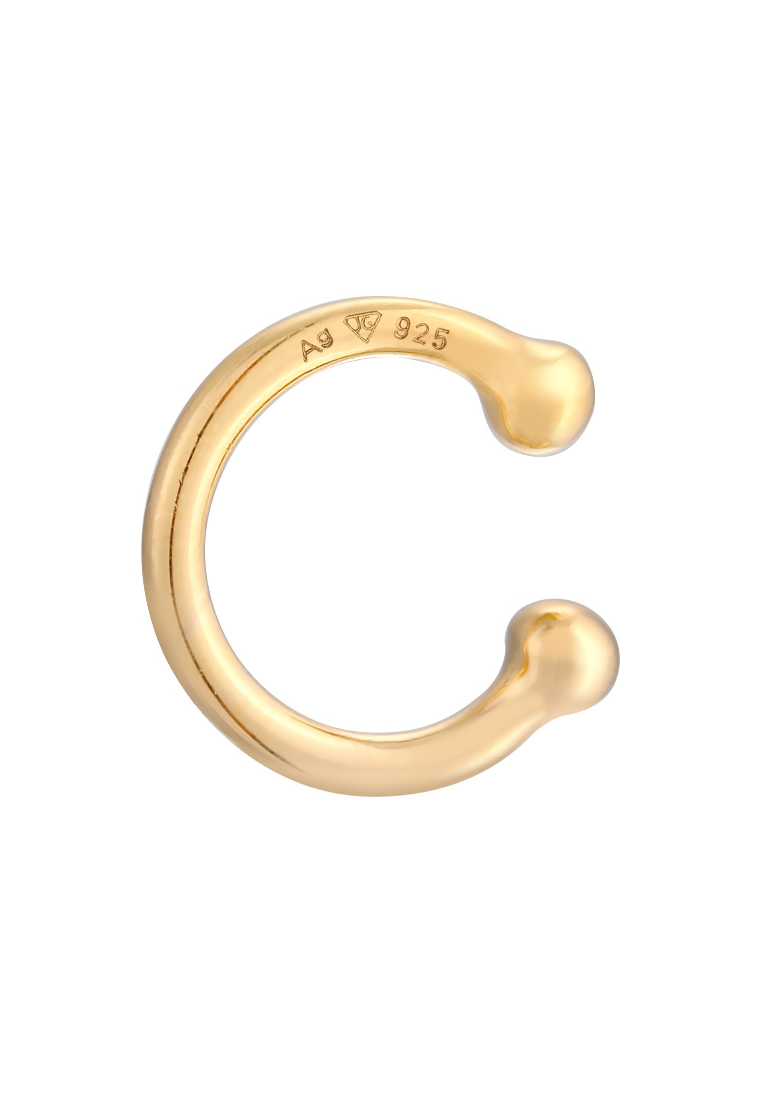 Thumbnail - Elli Single-Ohrstecker "ClipOn Nasenpiercing Septum Basic Kugel 925 Silber"