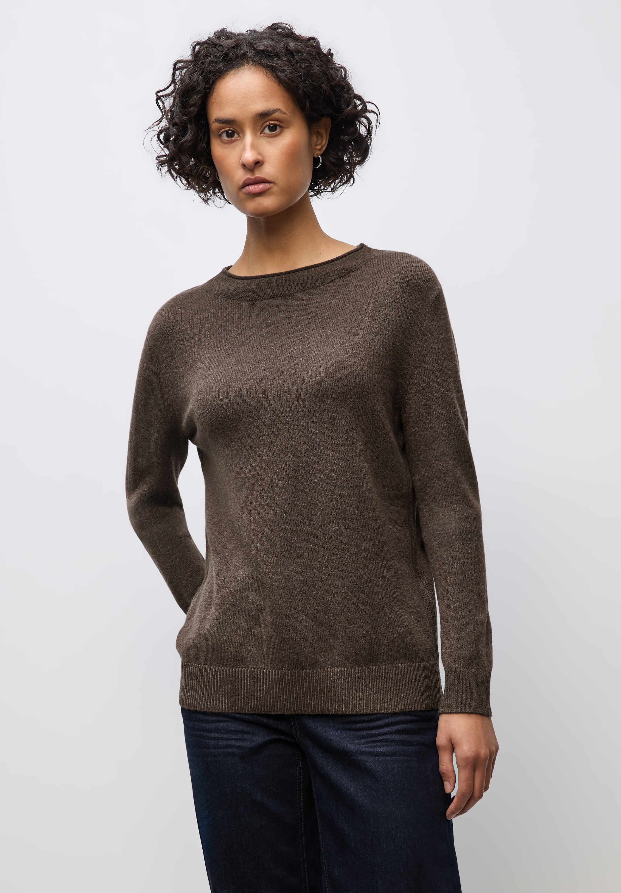 STREET ONE Strickpullover, Feinstrick günstig online kaufen