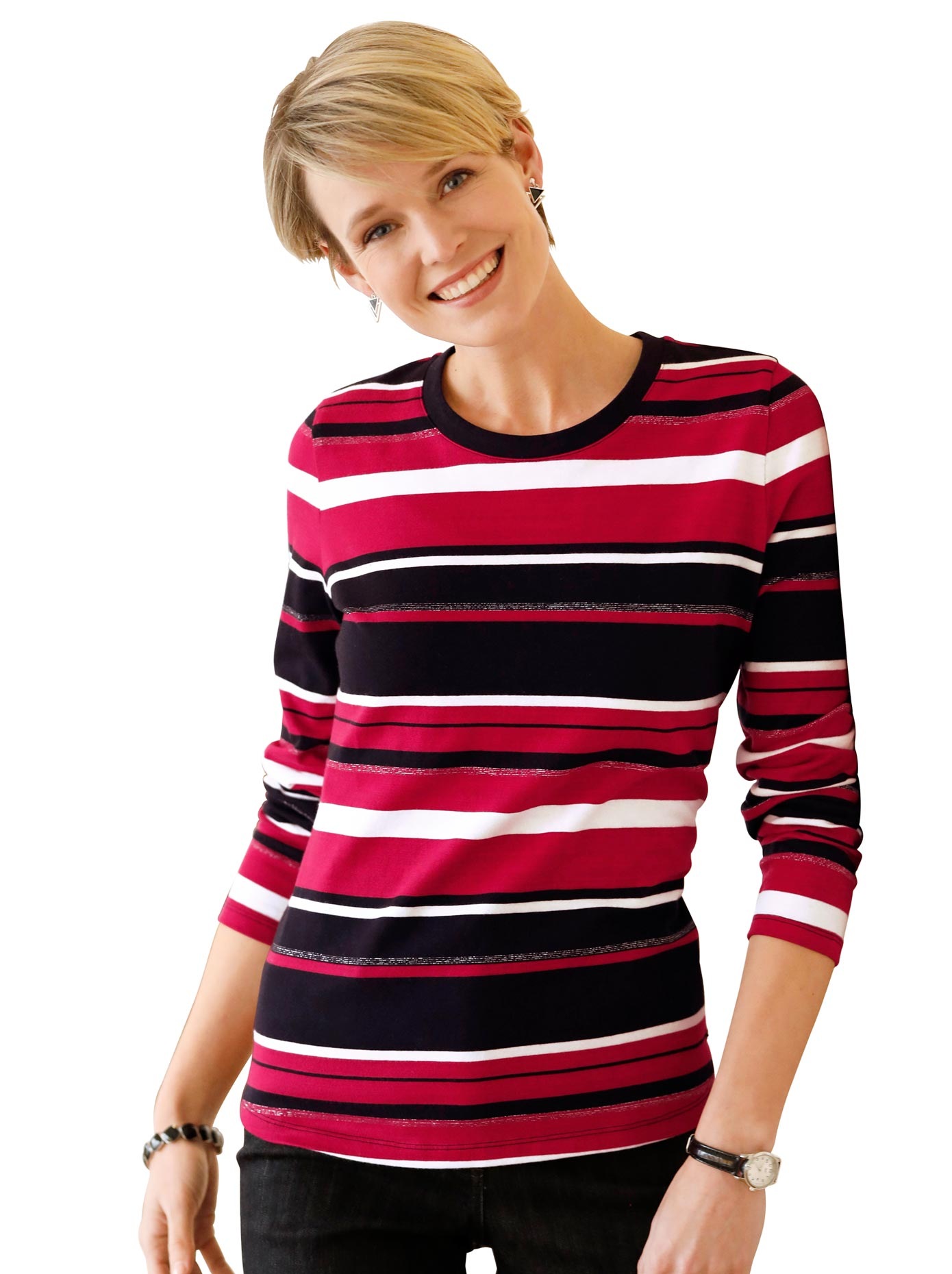 Casual Looks Langarmshirt »Shirt« (1 tlg.)