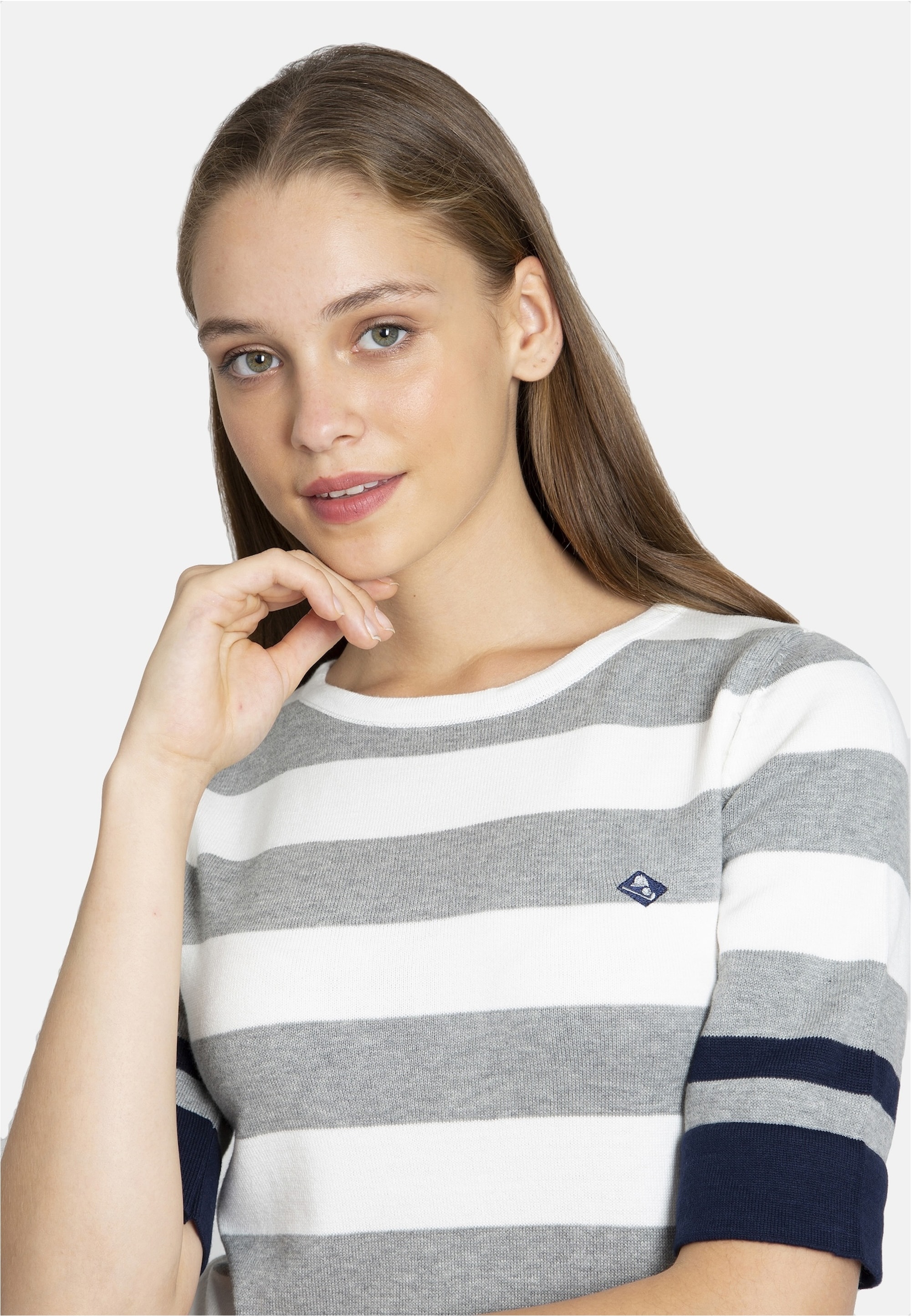SIR RAYMOND TAILOR Strickpullover »Pilar«, im gestreiften Design