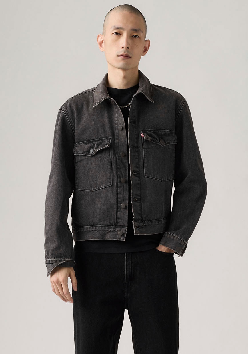 Levi's® Jeansjacke »EMBARCADERO STATION« mit kontrastfarbenen Steppnähten