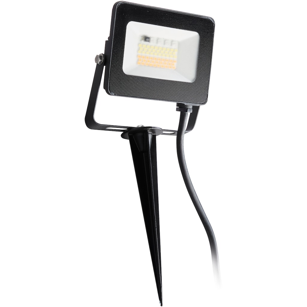 HEITRONIC LED Gartenstrahler »Kingston«, 1 flammig-flammig