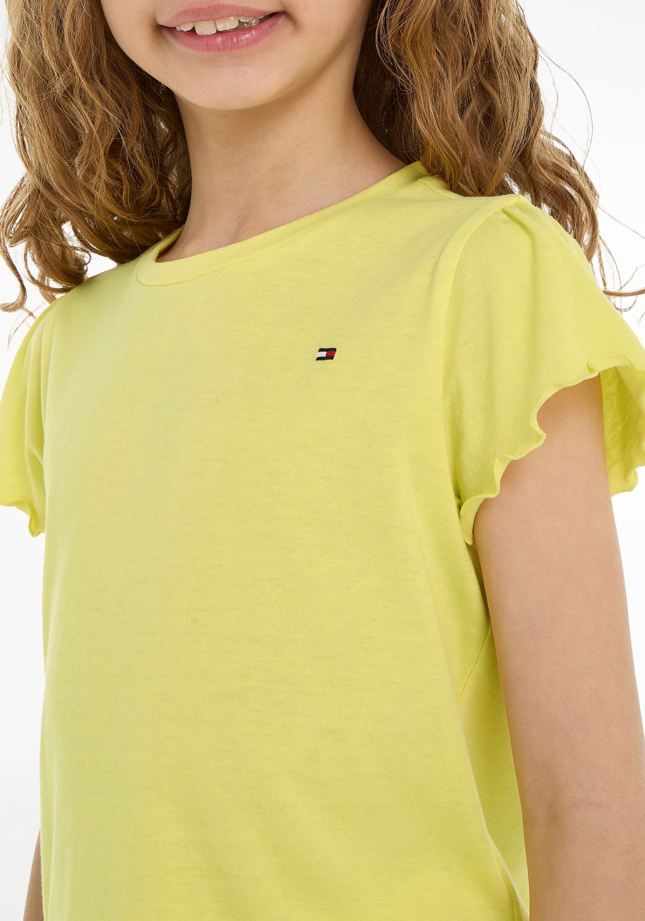 Tommy Hilfiger T-Shirt »ESSENTIAL SLEEVE TOP«, kaufen für | BAUR RUFFLE online Babys