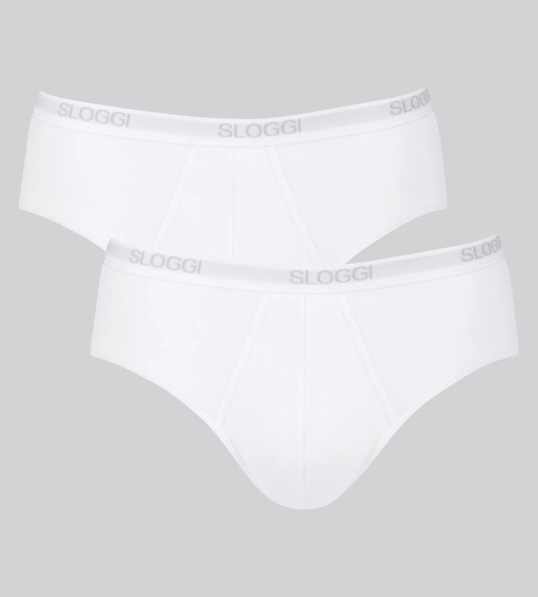 sloggi Midislip "Men Basic" perfekter Sitz, mit Eingriff