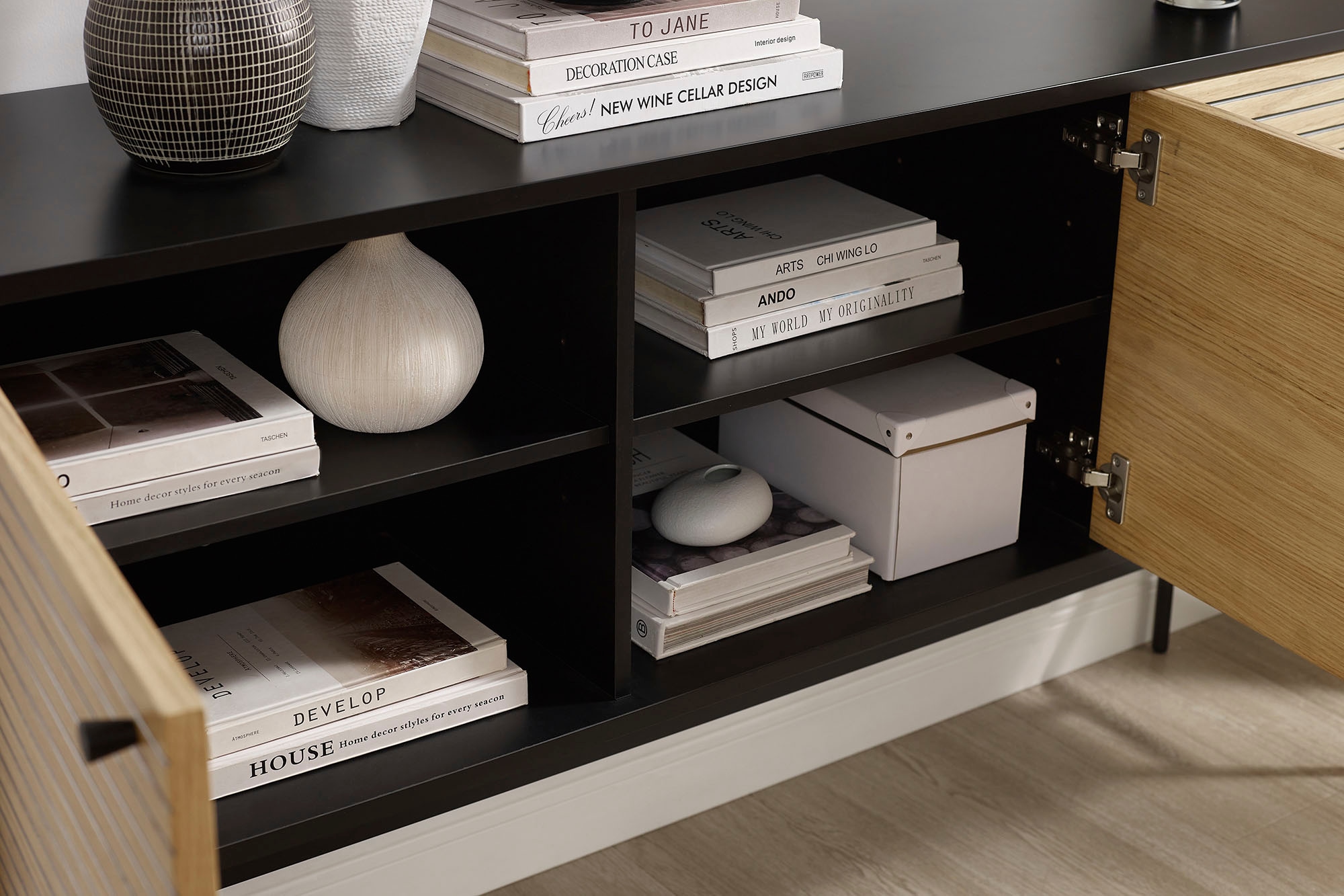 SalesFever Sideboard, Kommode im Scandi Design