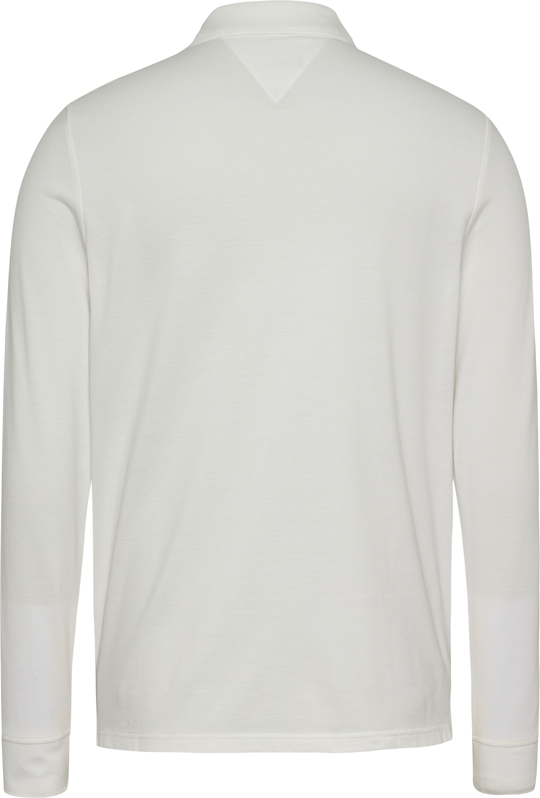 Tommy Jeans Poloshirt »TJM SLIM PLACKET POLO LS EXT«, mit Logostickerei