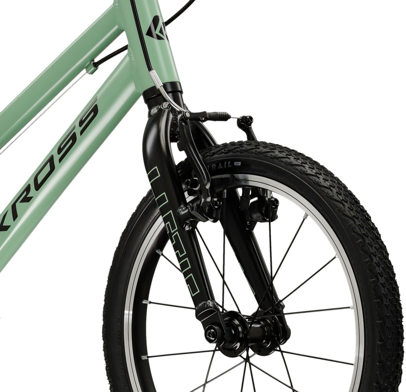 Kross Kinderfahrrad »KROSS Kinderrad Lightweight Liftie 16" grün«, 1 Gang, ohne Schaltung