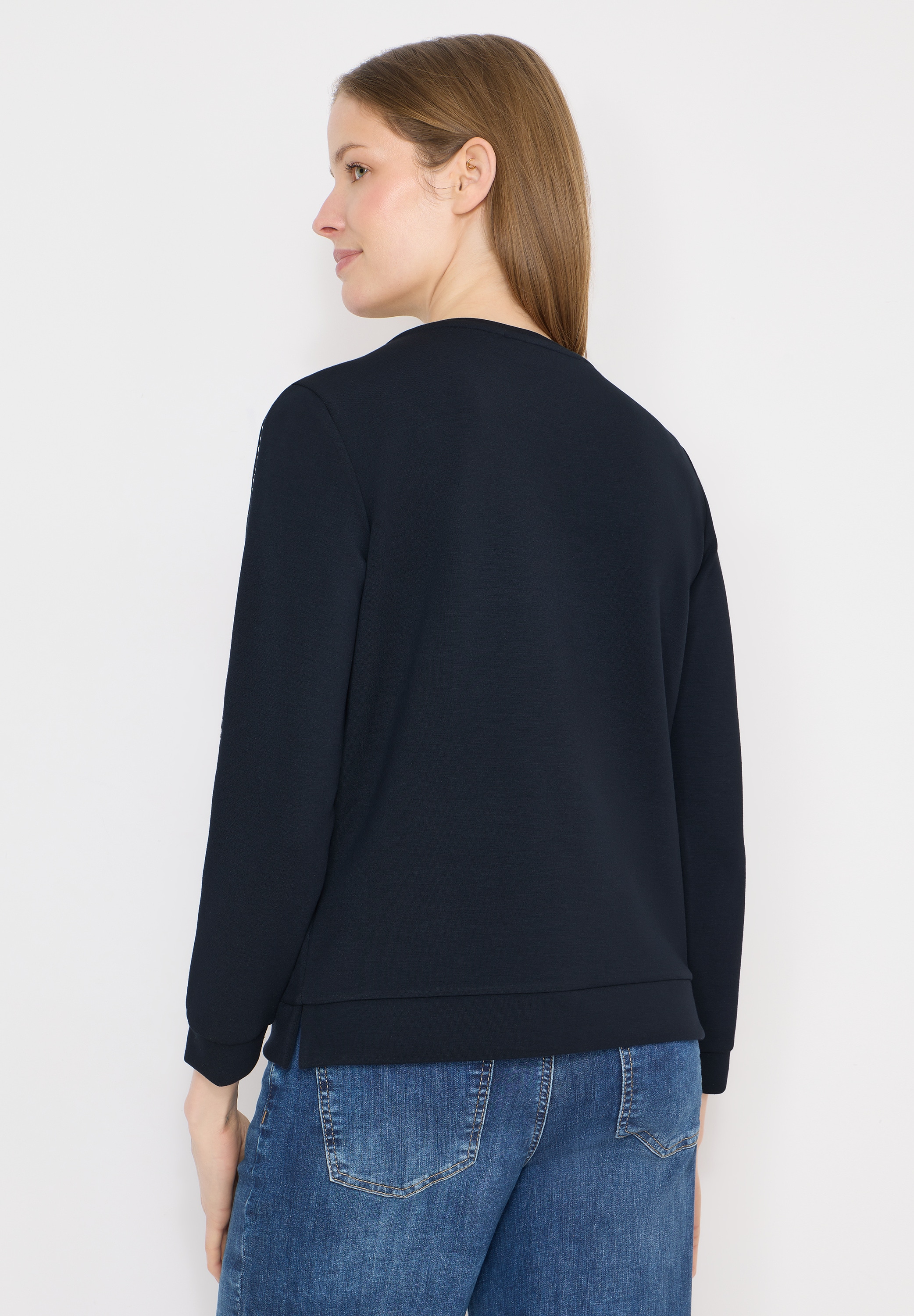 Cecil Sweatshirt , mit U-Boot-Ausschnitt
