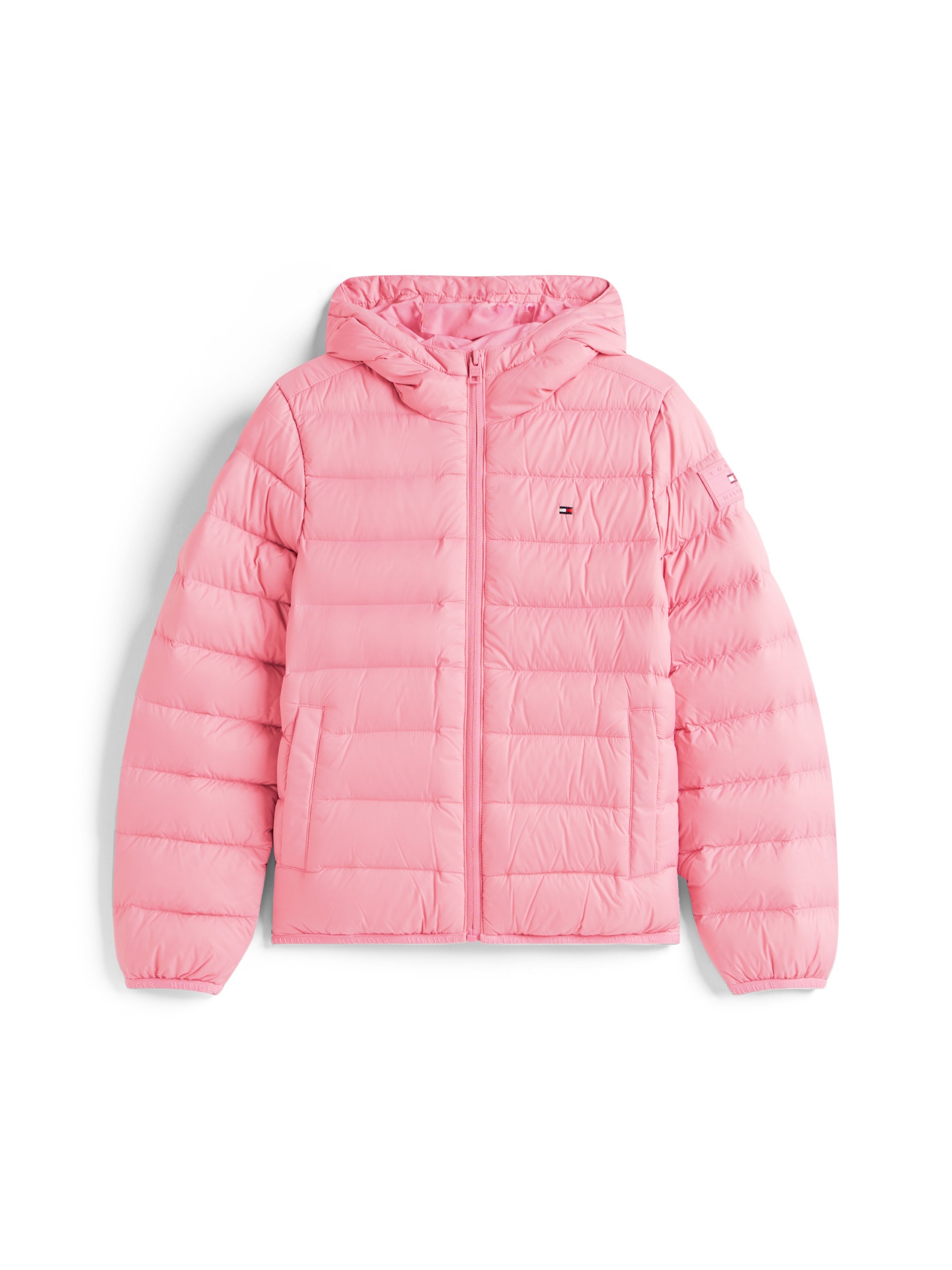 Tommy Hilfiger Steppjacke »U LIGHT DOWN HOODED JACKET« mit Kapuze Kinder bis 16 Jahre
