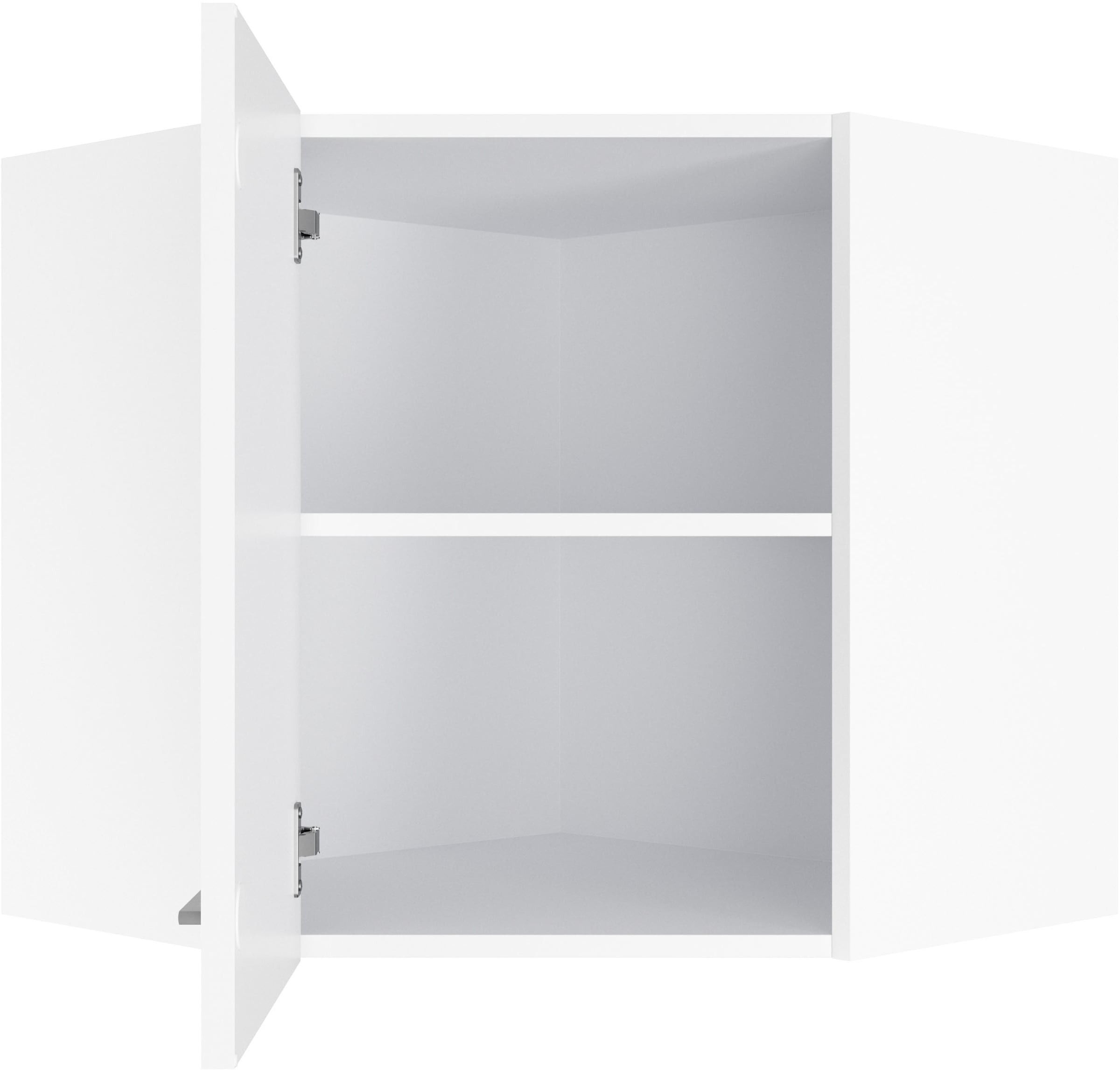 KOCHSTATION Eckhängeschrank »KS-Milan« Eckhängeschrank 60x60 cm, matte oder hochglänzende Fronten