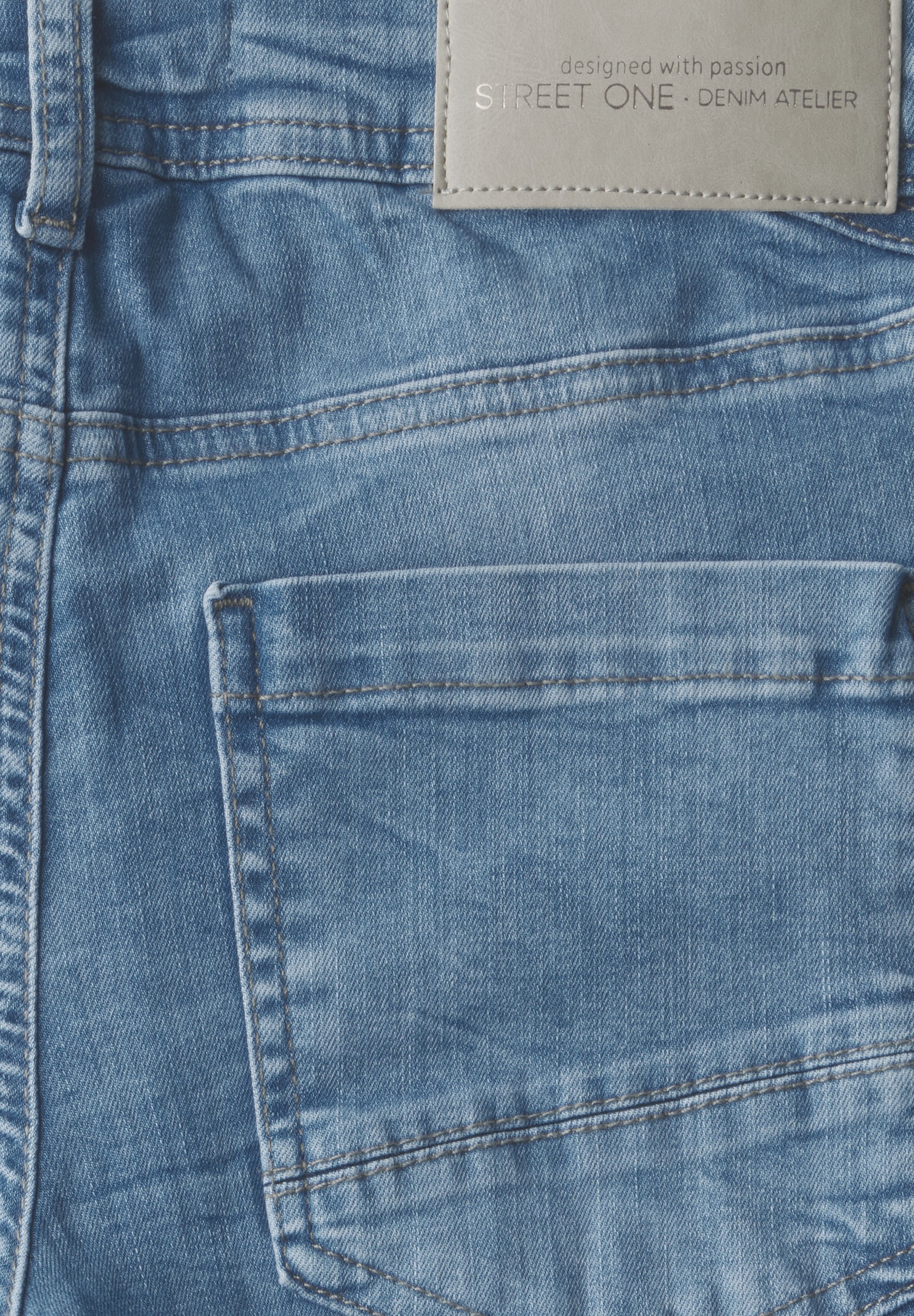STREET ONE 5-Pocket-Jeans »Style Jane«, im Destroyed-Look