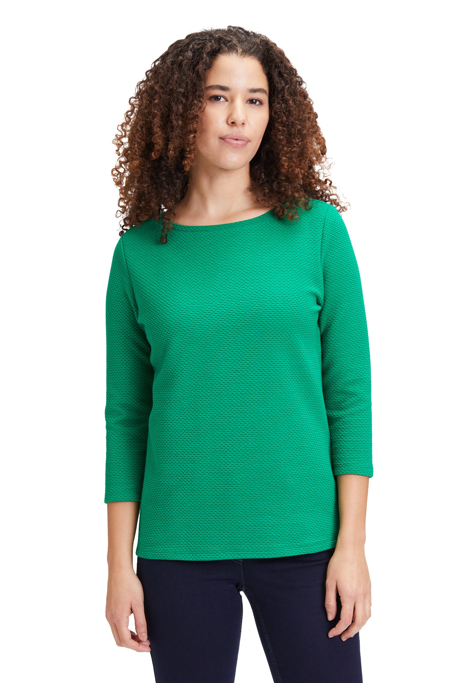 Betty Barclay 3/4-Arm-Shirt "Betty Barclay Casual-Shirt mit Struktur", Struktur