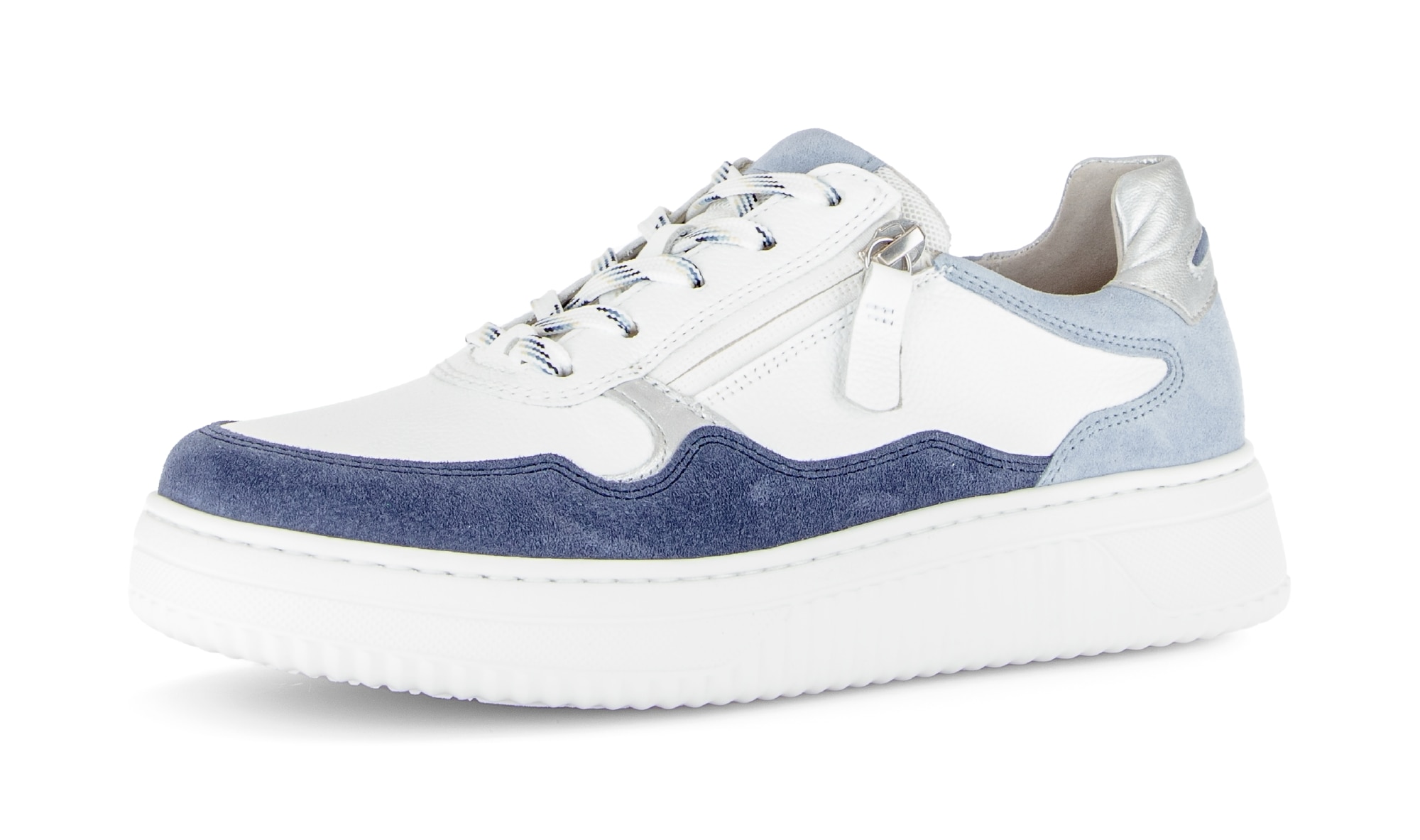 Gabor Plateausneaker "COMO", Freizeitschuh, Halbschuh, Schnürschuh in Komfo günstig online kaufen