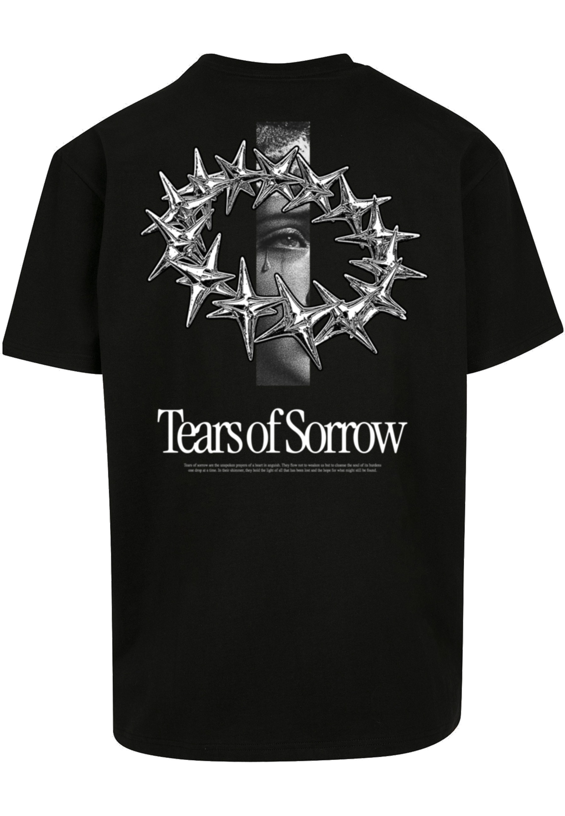 Upscale by Mister Tee T-Shirt »Upscale by Mister Tee Tears of Sorrow Heavy Oversize Tee« 1 Stk.