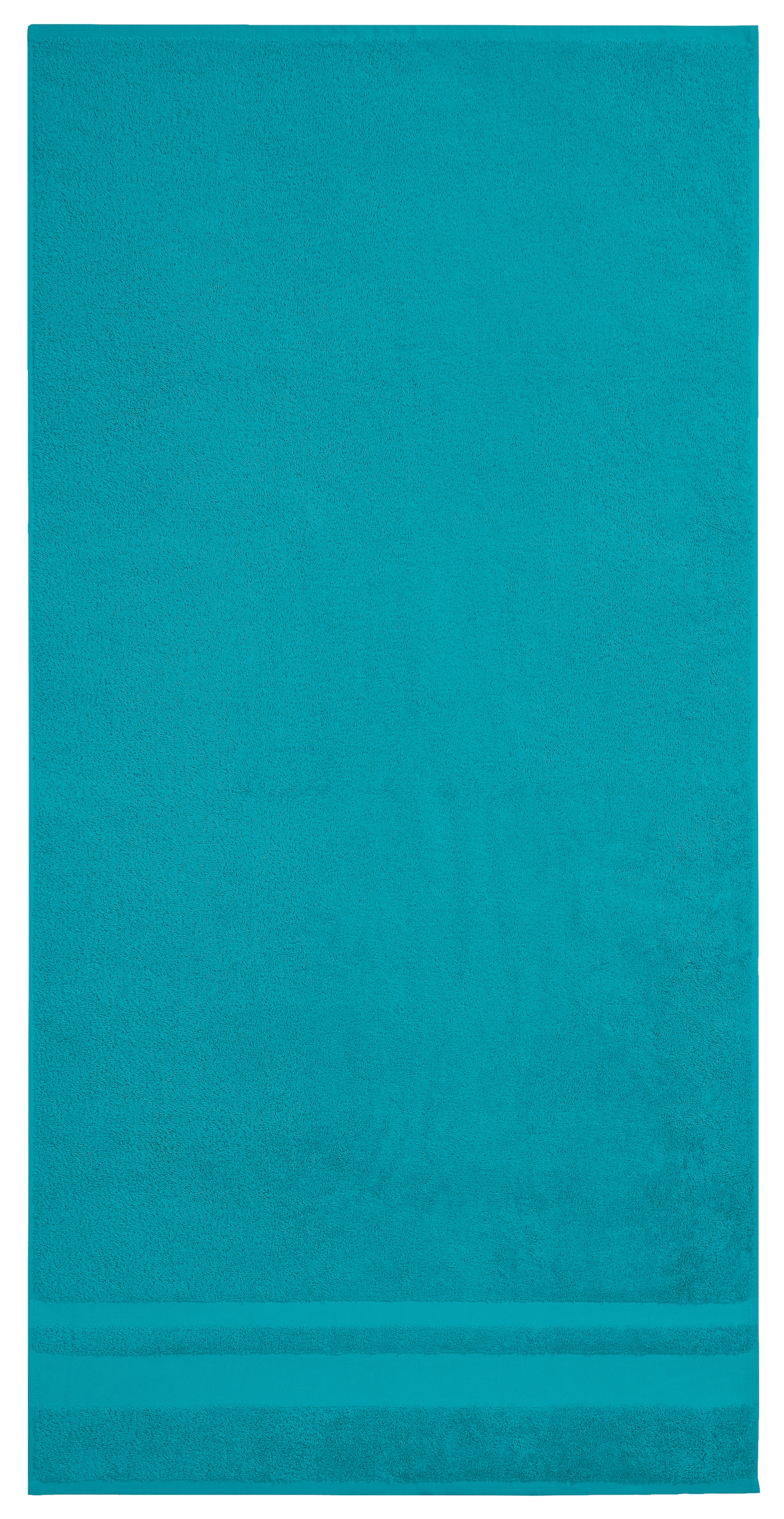 OTTO home Duschtücher »Vanessa, 4 Duschtücher, 70x140cm, in Standard- und Premium-Qualität« Handtücher mit Bordüre, 100% Baumwolle, einfarbig, weich